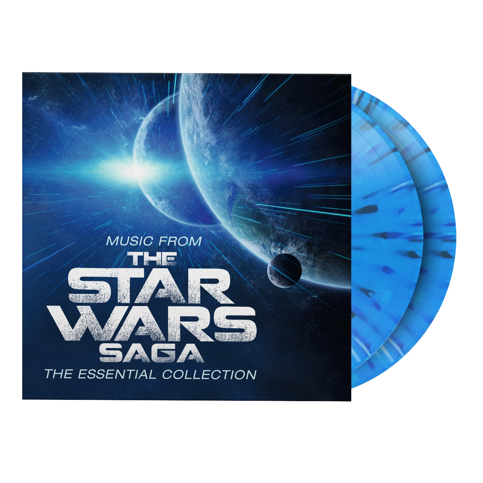 Soundtrack - Music From The Star Wars Saga (Blue Splatter Vinyl