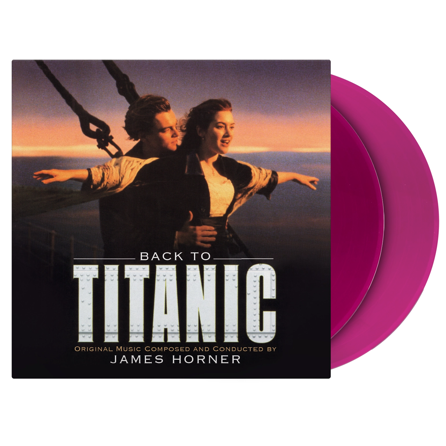 タイタニック Titanic サウンドトラック レコード2LP Original Soundtrack - Back To Titanic (Violet Vinyl) | Music On Vinyl
