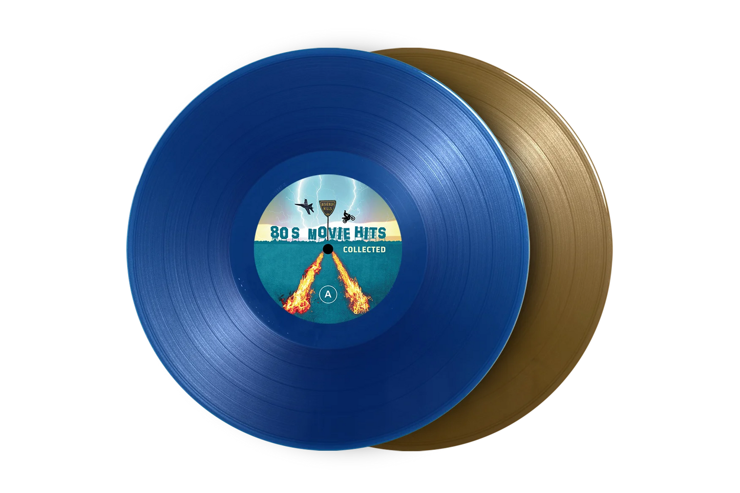 80's Movie Hits Collected (Translucent Blue & Gold)