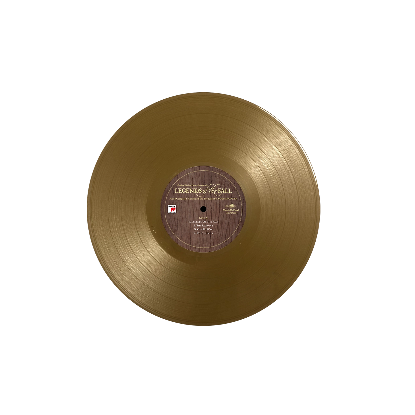 Legends Of The Fall - Gold Coloured Vinyl