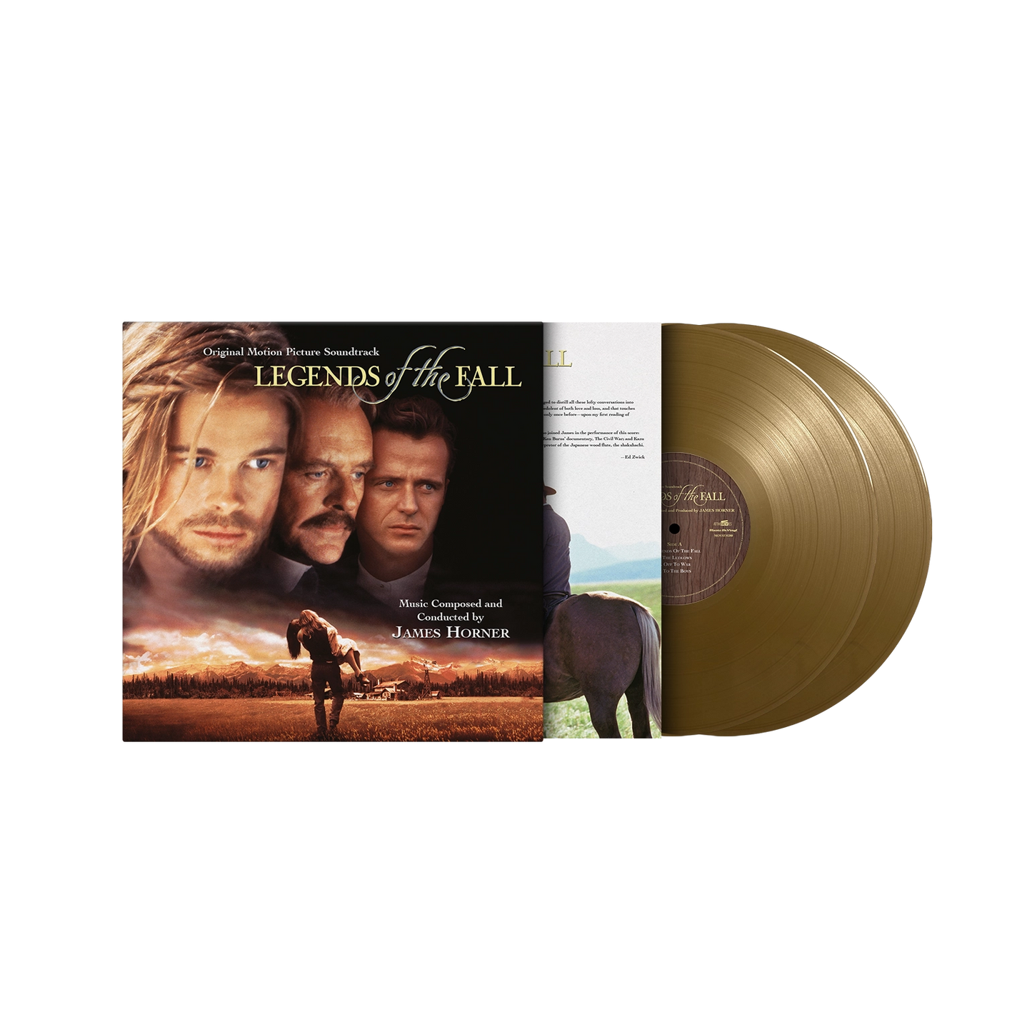 Legends Of The Fall - Gold Coloured Vinyl