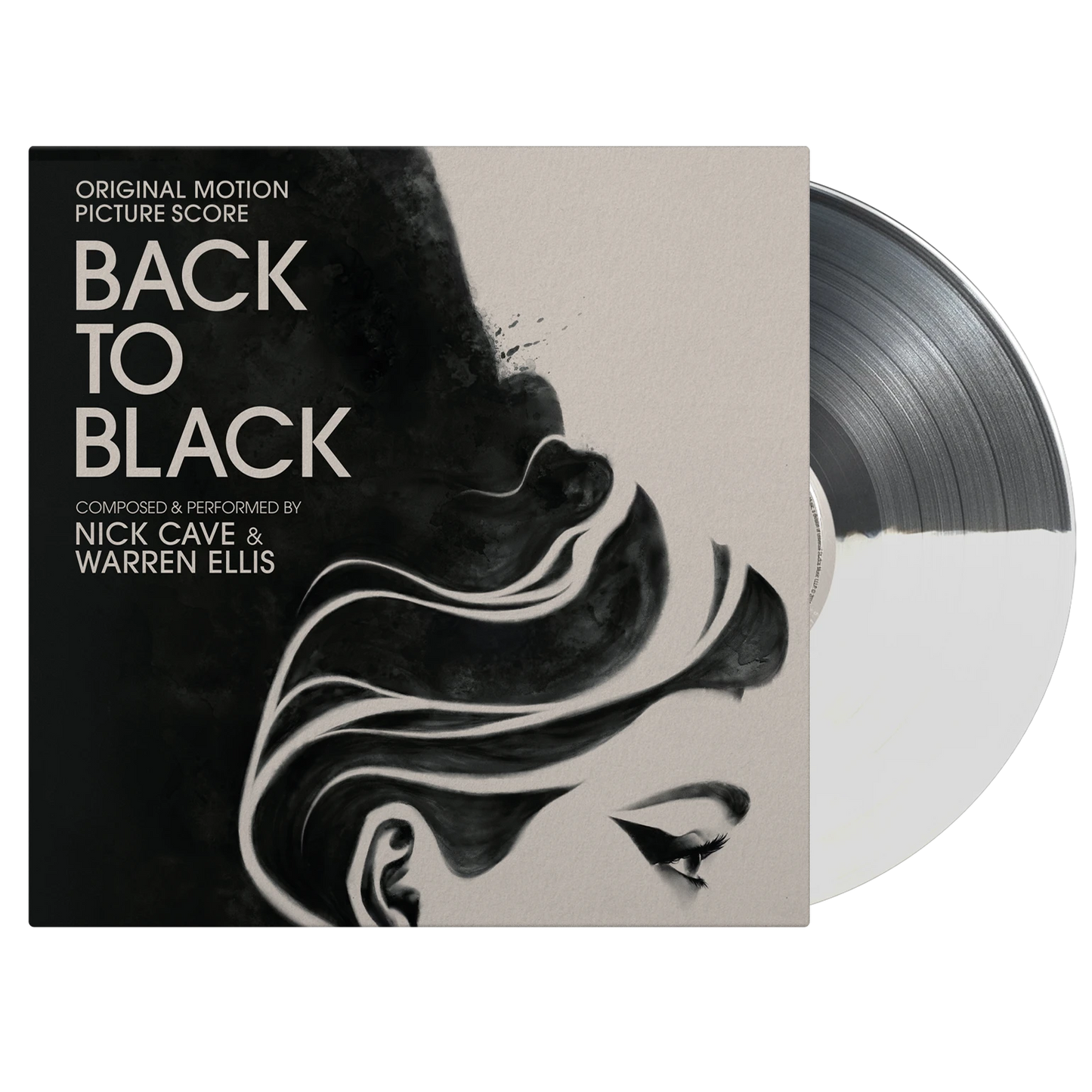 Back To Black - Black/White Split Vinyl
