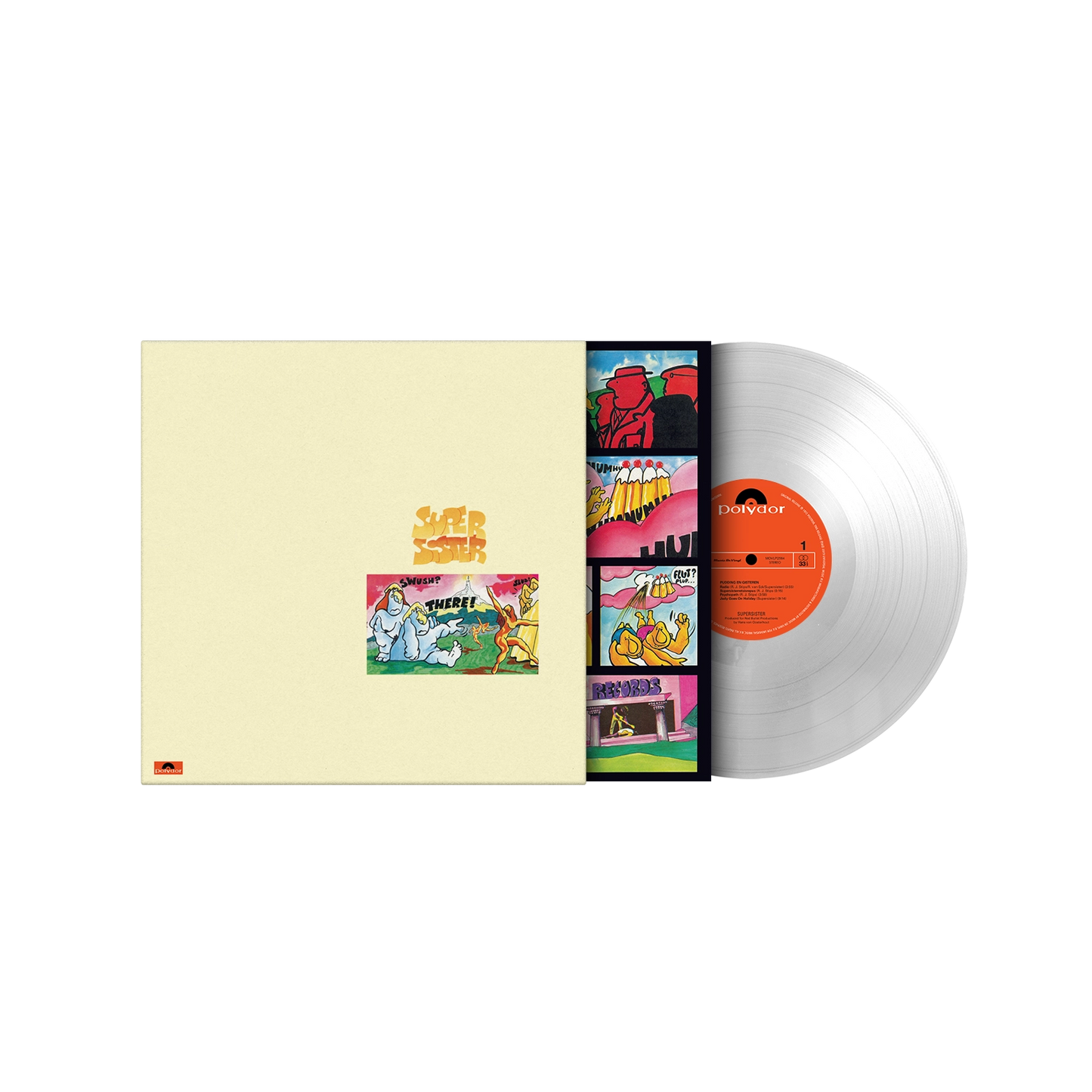 Pudding en Gisteren - Crystal Clear Vinyl