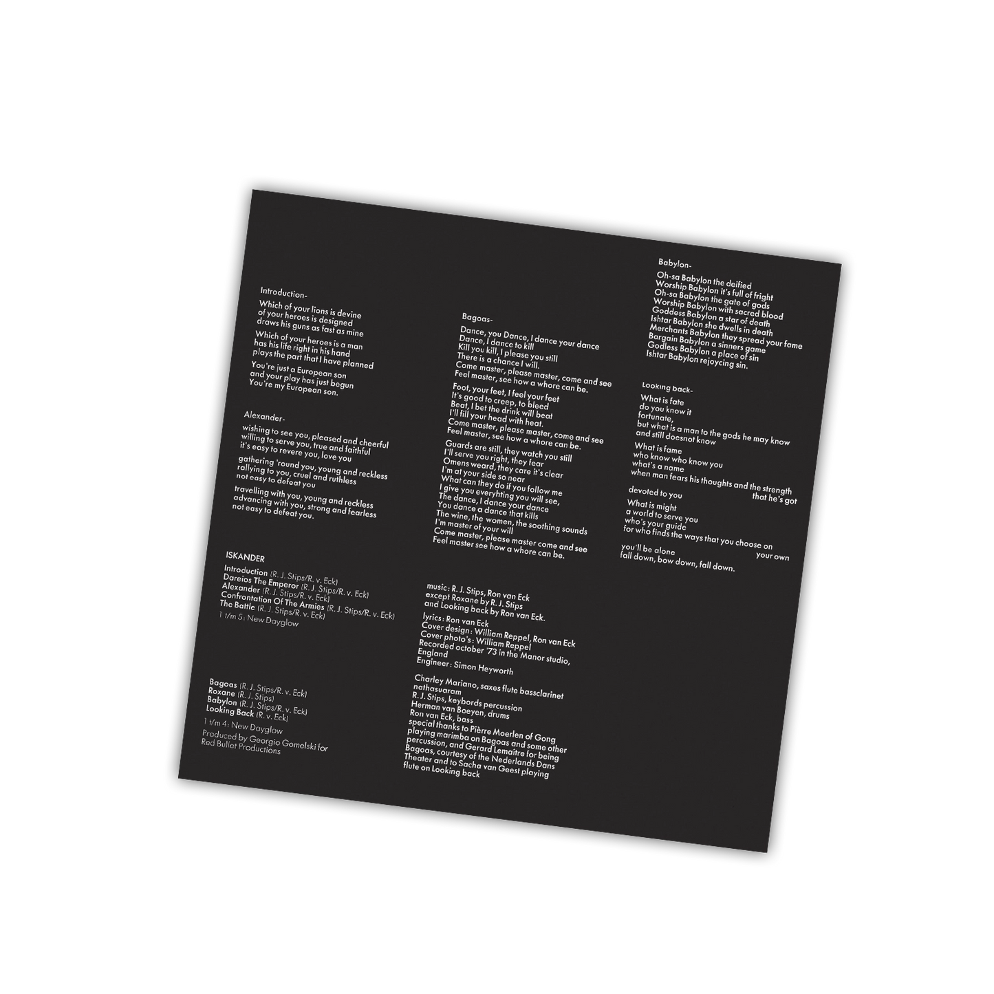 Iskander - Crystal Clear Vinyl