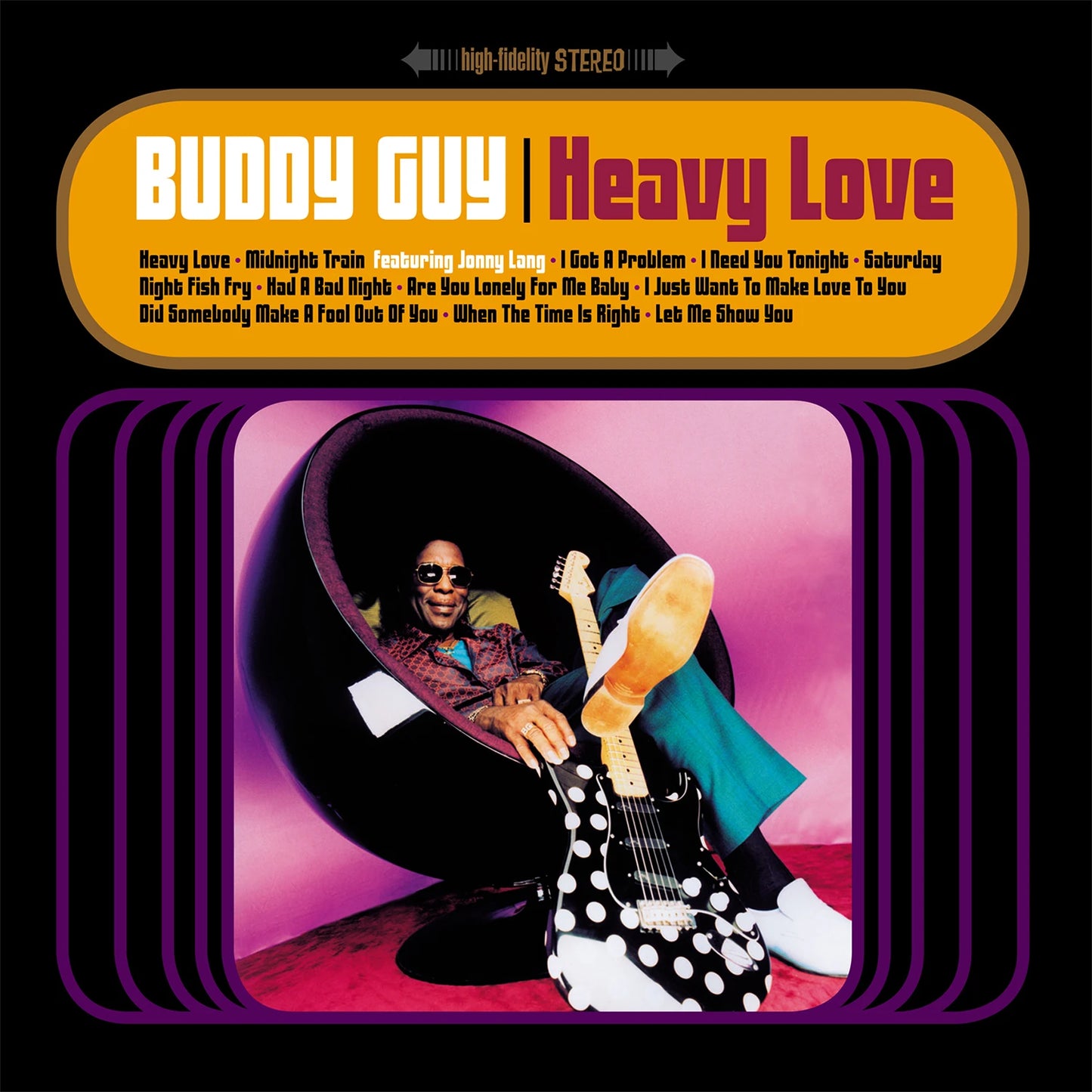 Heavy Love - Pink/Purple Marble Vinyl
