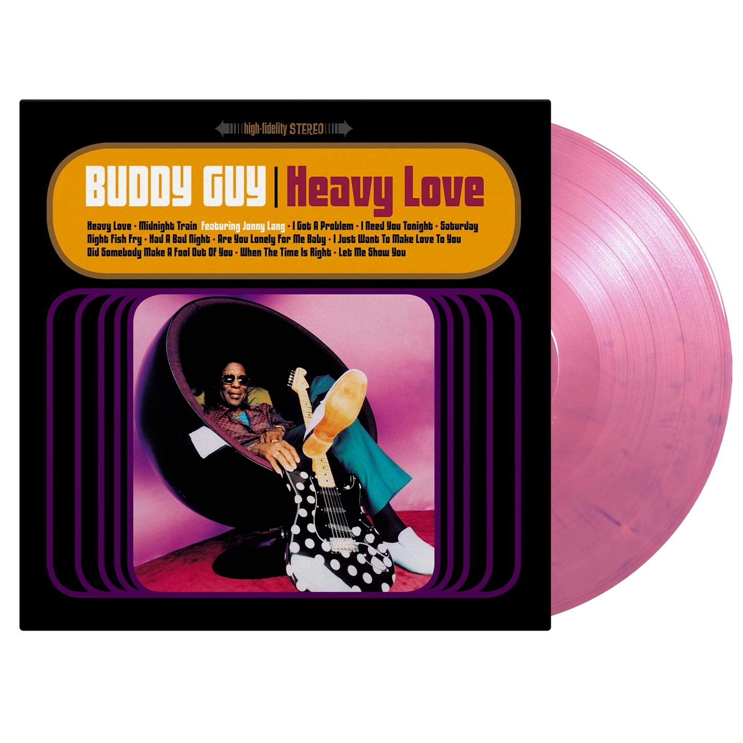 Heavy Love - Pink/Purple Marble Vinyl