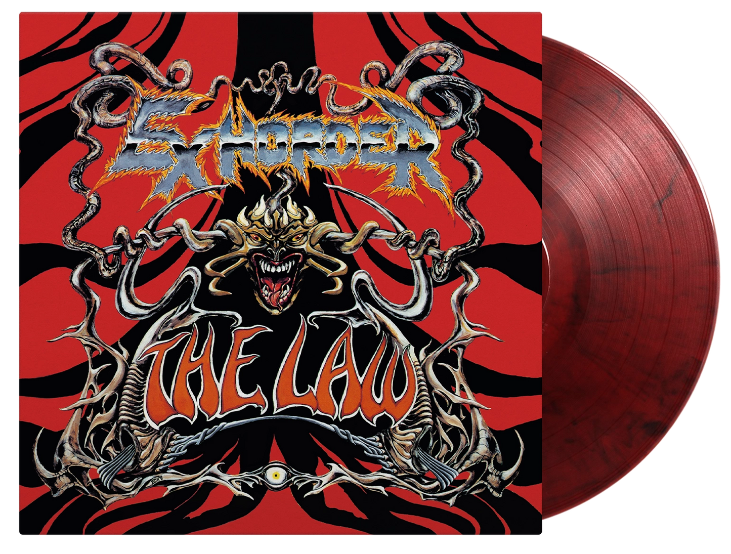 The Law (Red & Black Marbled)