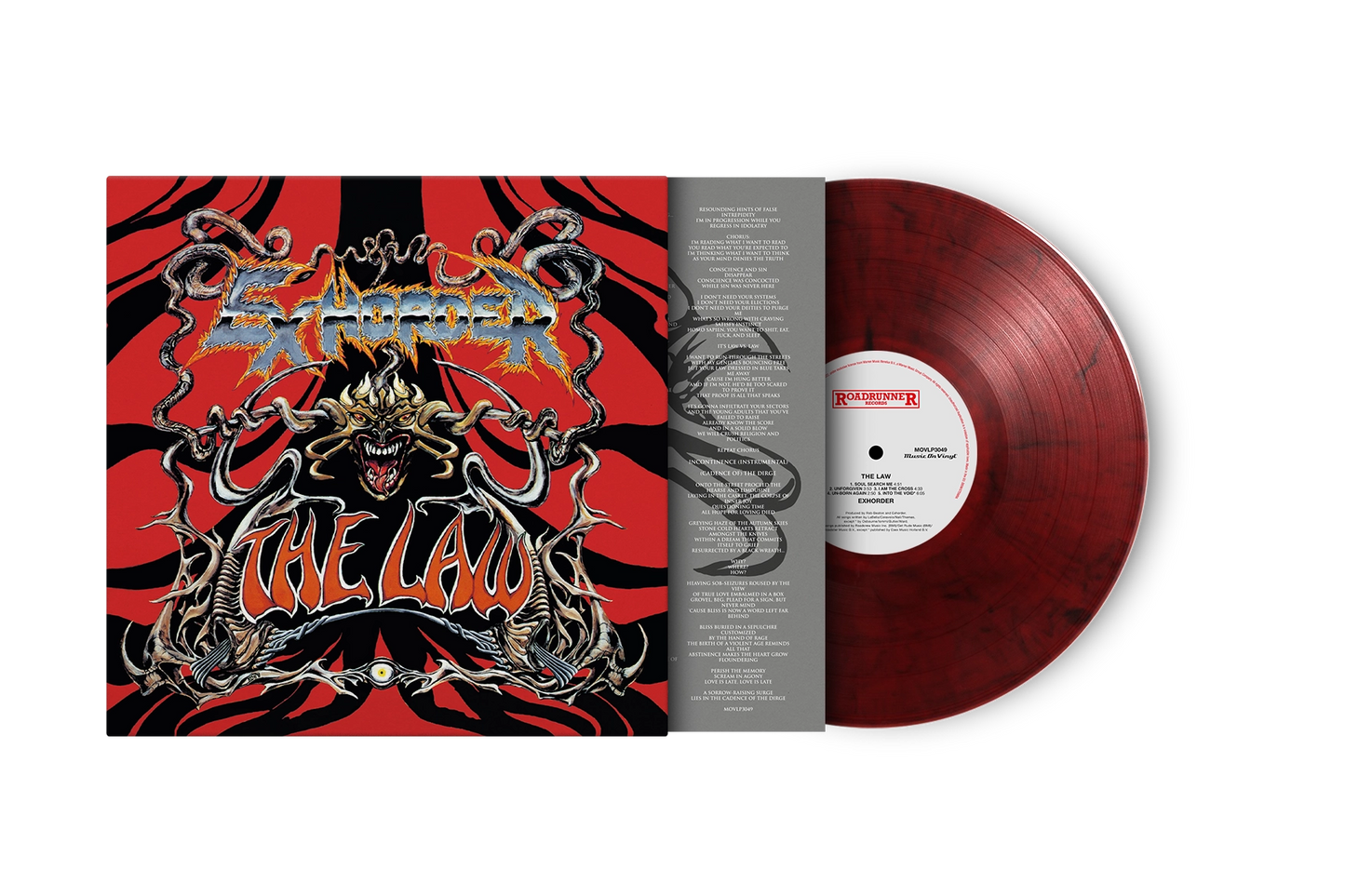 The Law (Red & Black Marbled)
