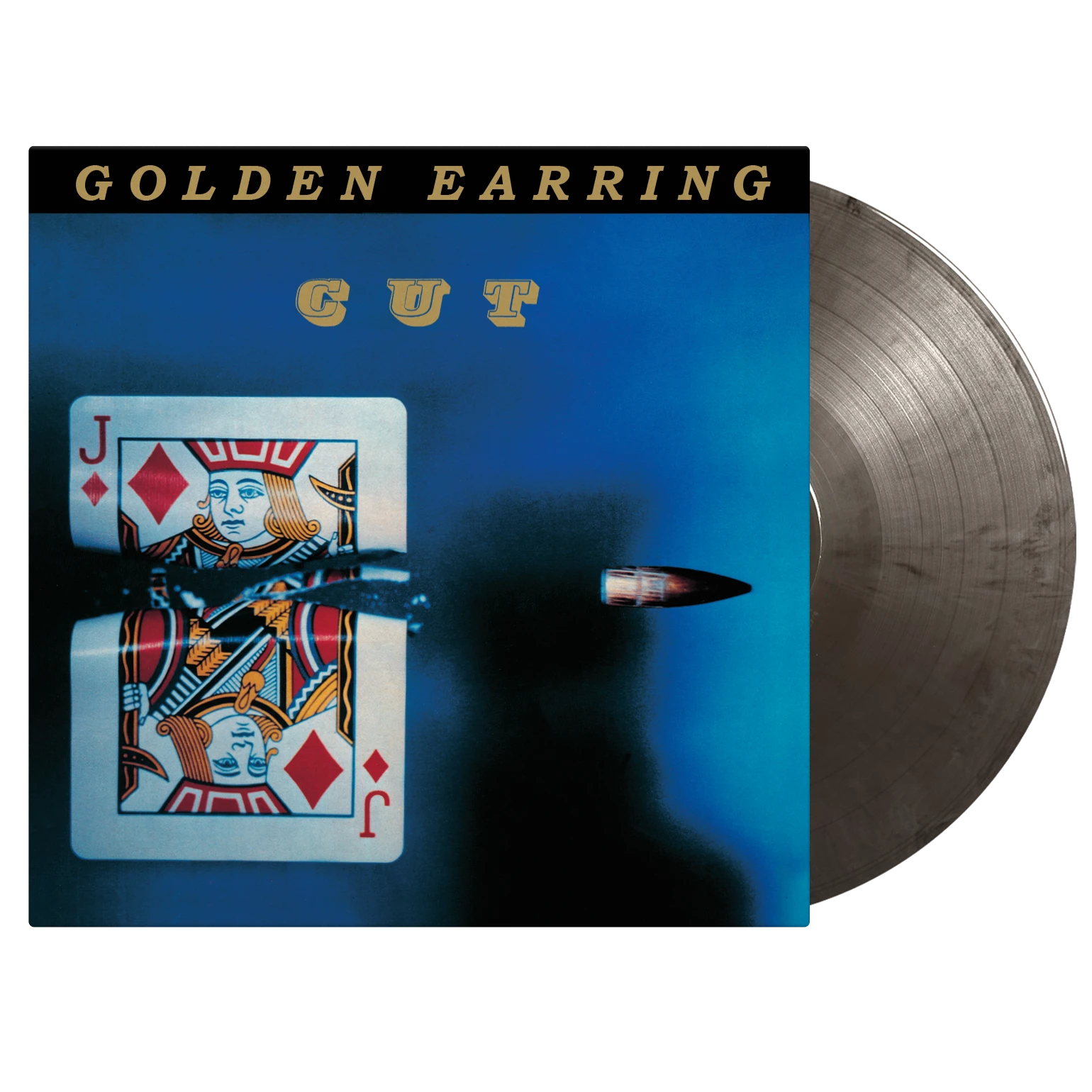 欧LP Golden Earring Cut MOVLP3068 Music On Vinyl /00260 Golden Earring - Cut (Silver/Black Marble Vinyl) | Music On