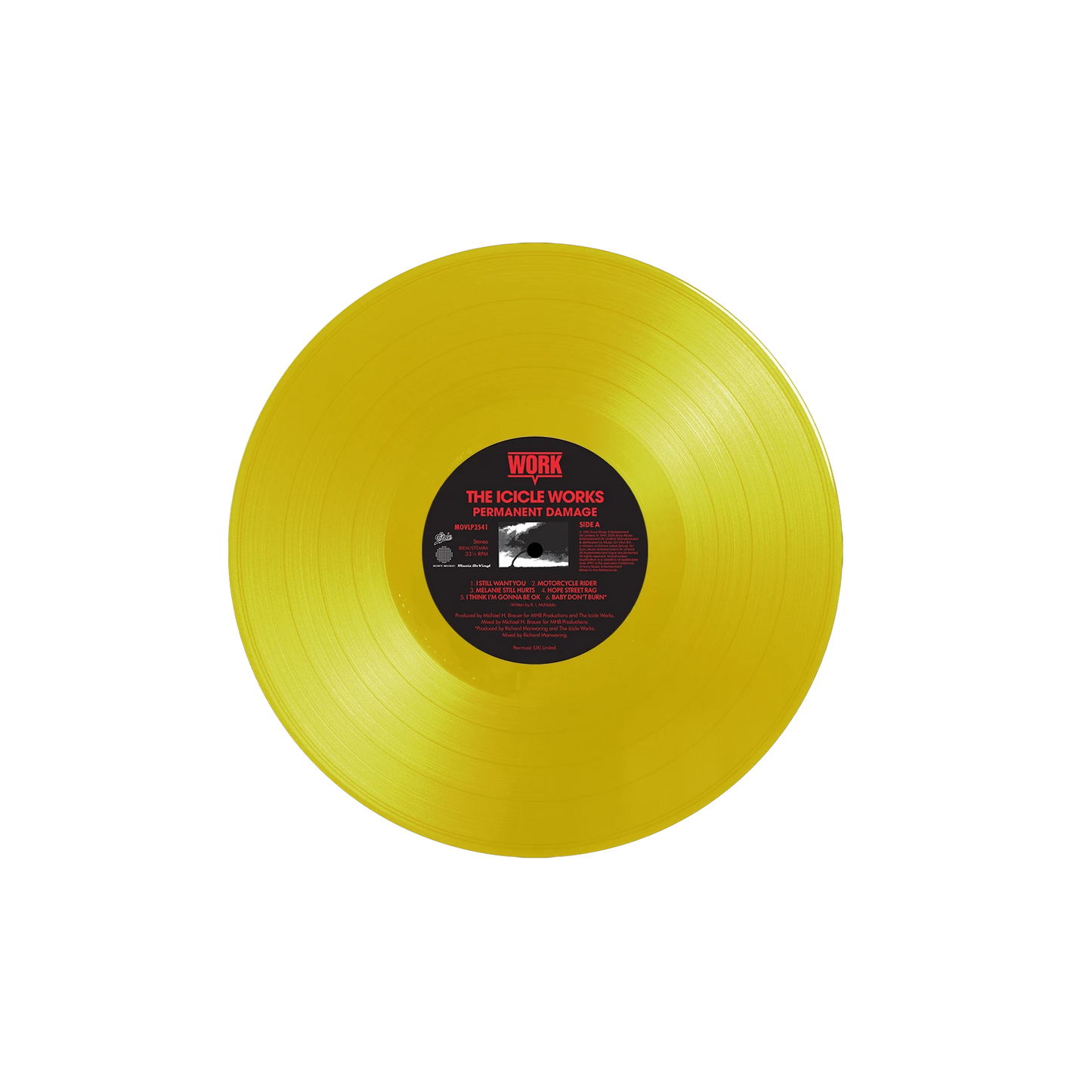 Permanent Damage - Yellow Vinyl