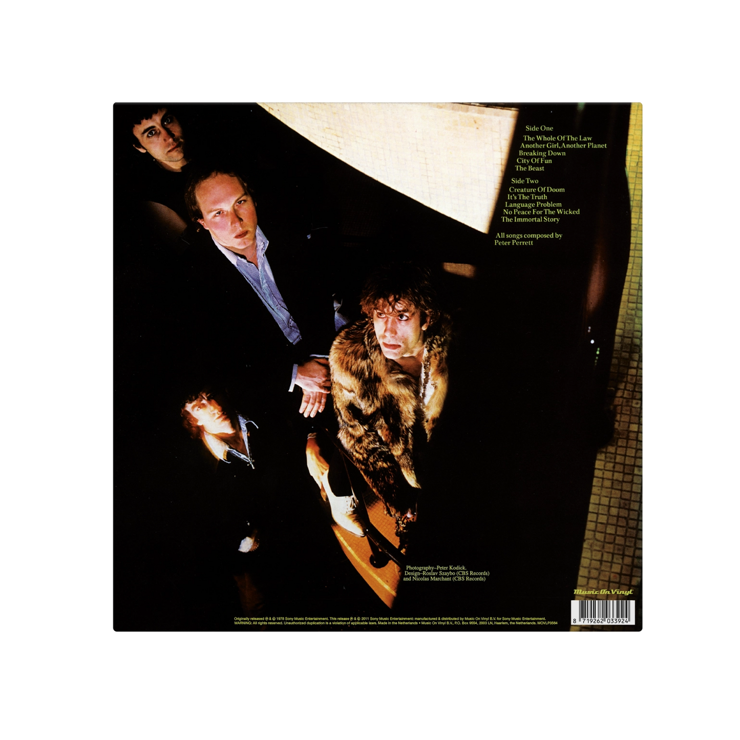 The Only Ones - Black Vinyl