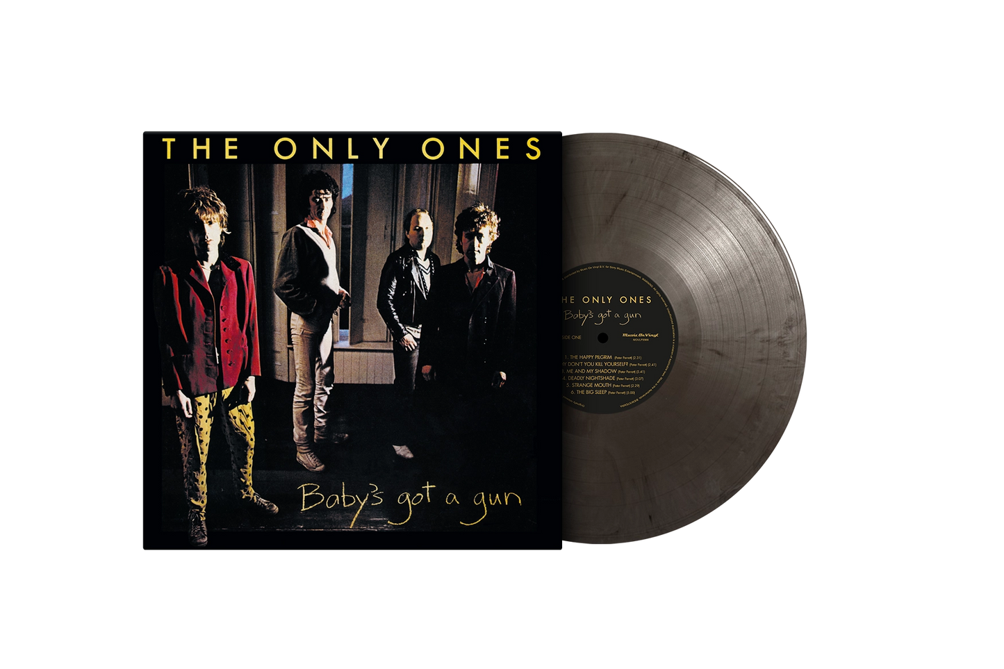 Baby's Got A Gun - Silver/Black Marble Vinyl
