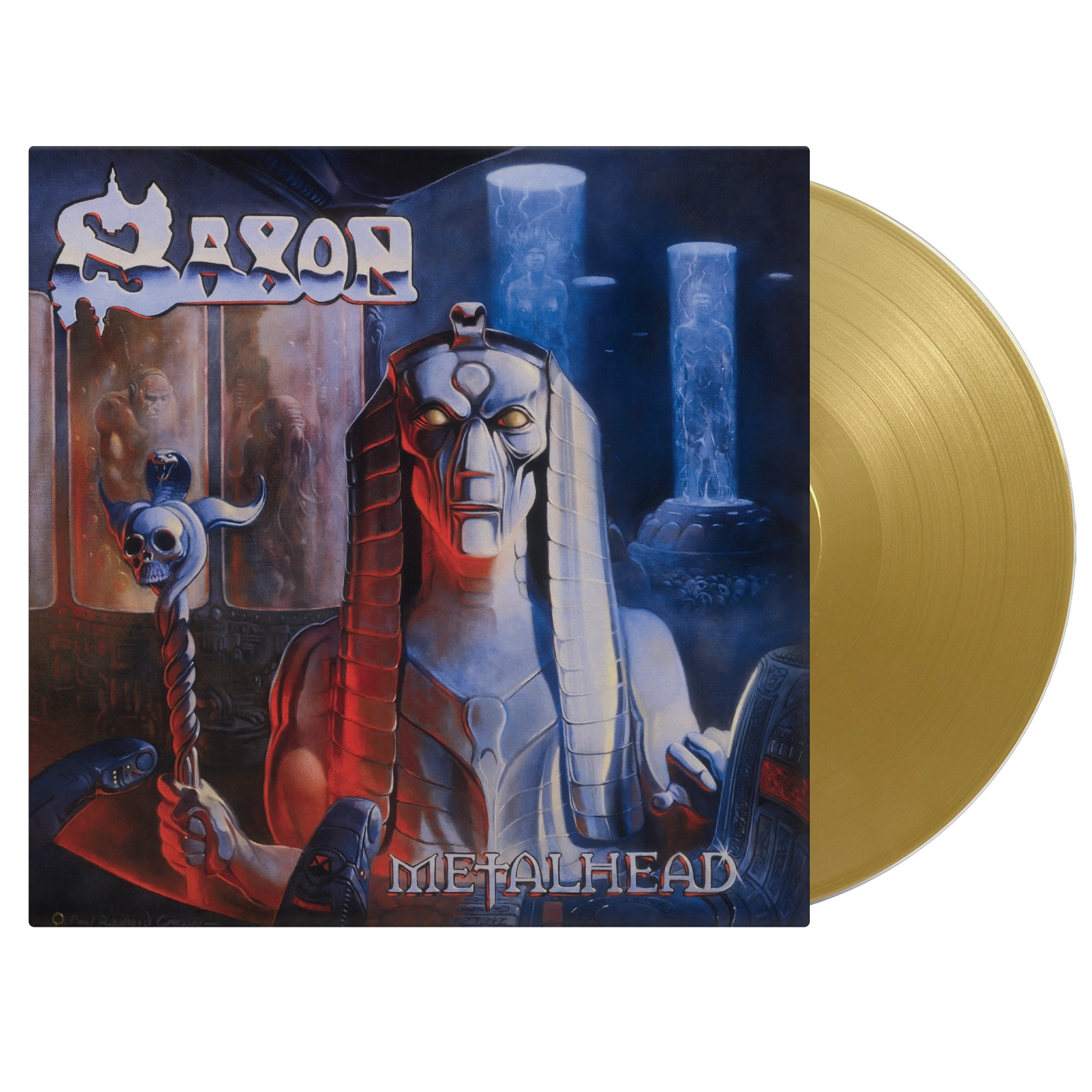 Saxon - Metalhead (Gold Vinyl) | Music On Vinyl