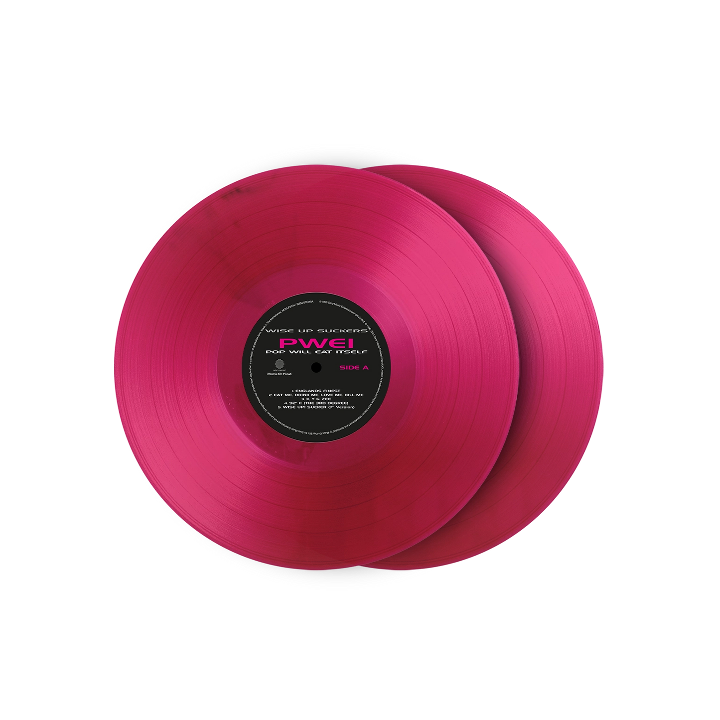 Wise Up Suckers - Translucent Magenta Coloured Vinyl