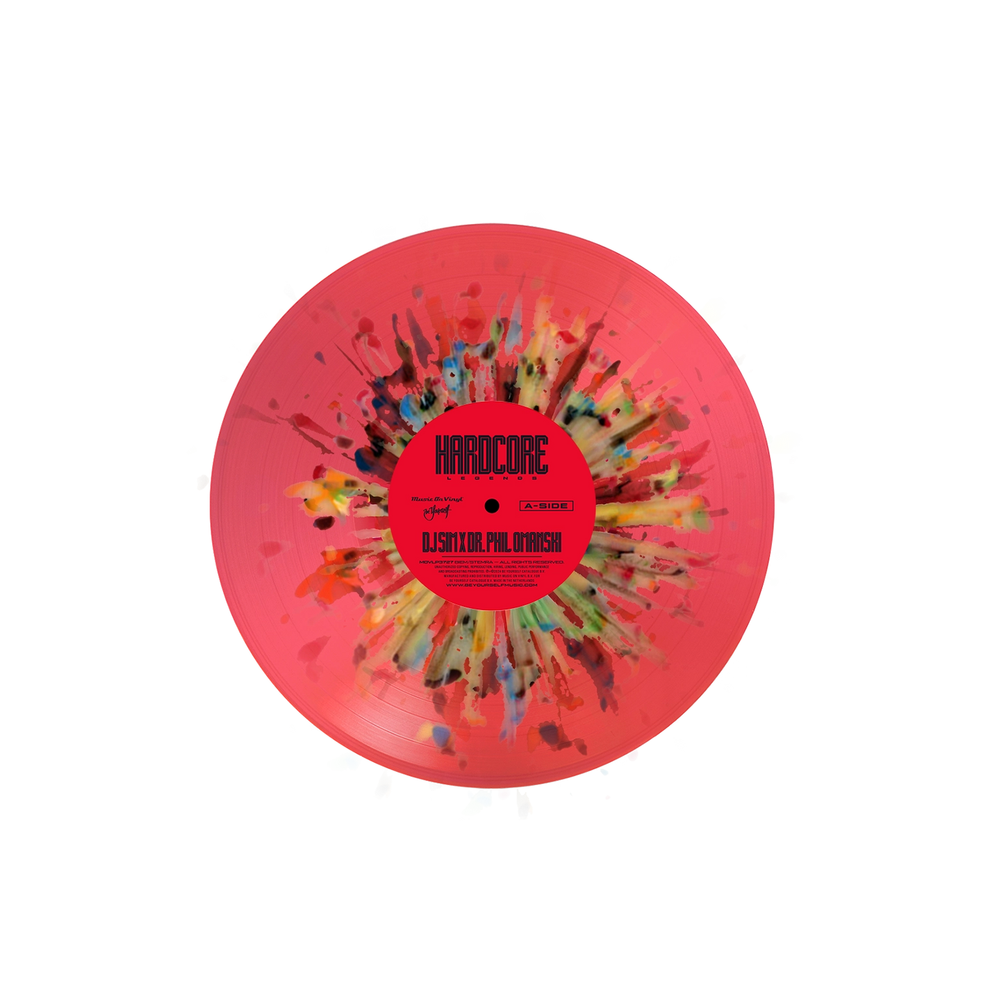 Hardcore Legends - Red Splatter Vinyl