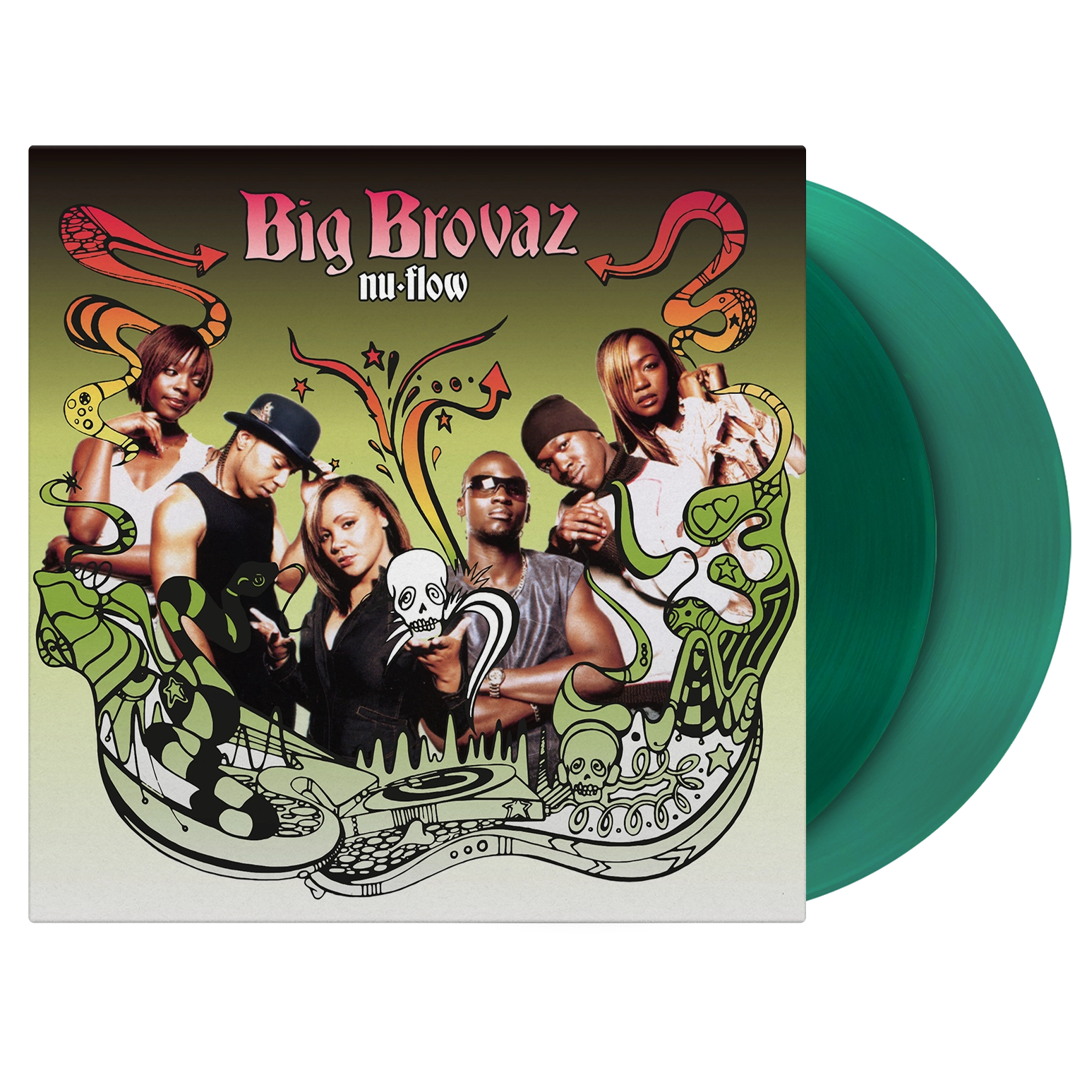 Big Brovaz - Nu Flow (Green Vinyl) | Music On Vinyl