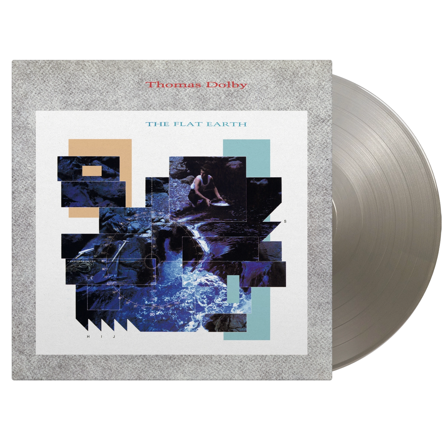 英LP Thomas Dolby The Flat Earth UKオリ初回プレ Thomas Dolby - The Flat Earth (Silver Vinyl) | Music On Vinyl