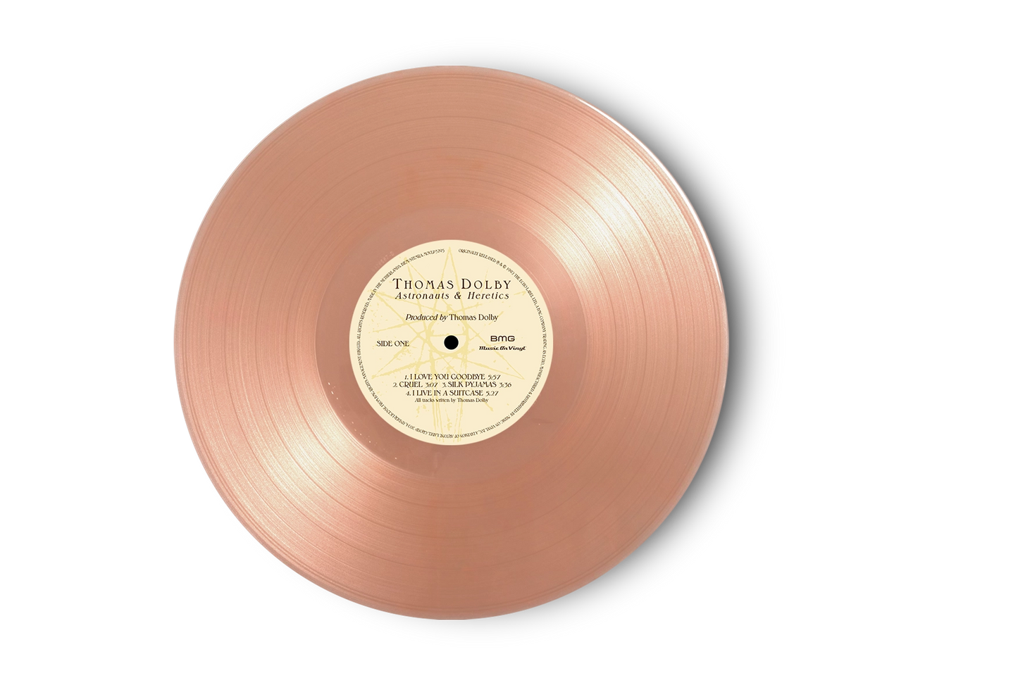 Astronauts & Heretics - Pink & Clear Marbled Vinyl