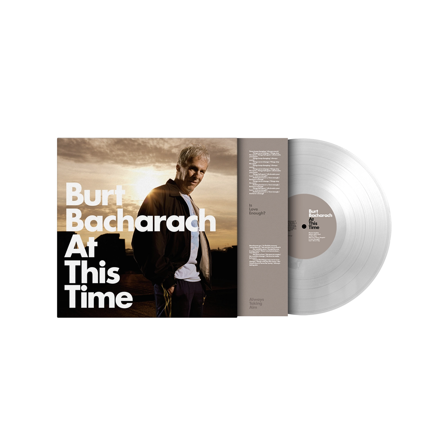 At This Time - Crystal Clear Vinyl