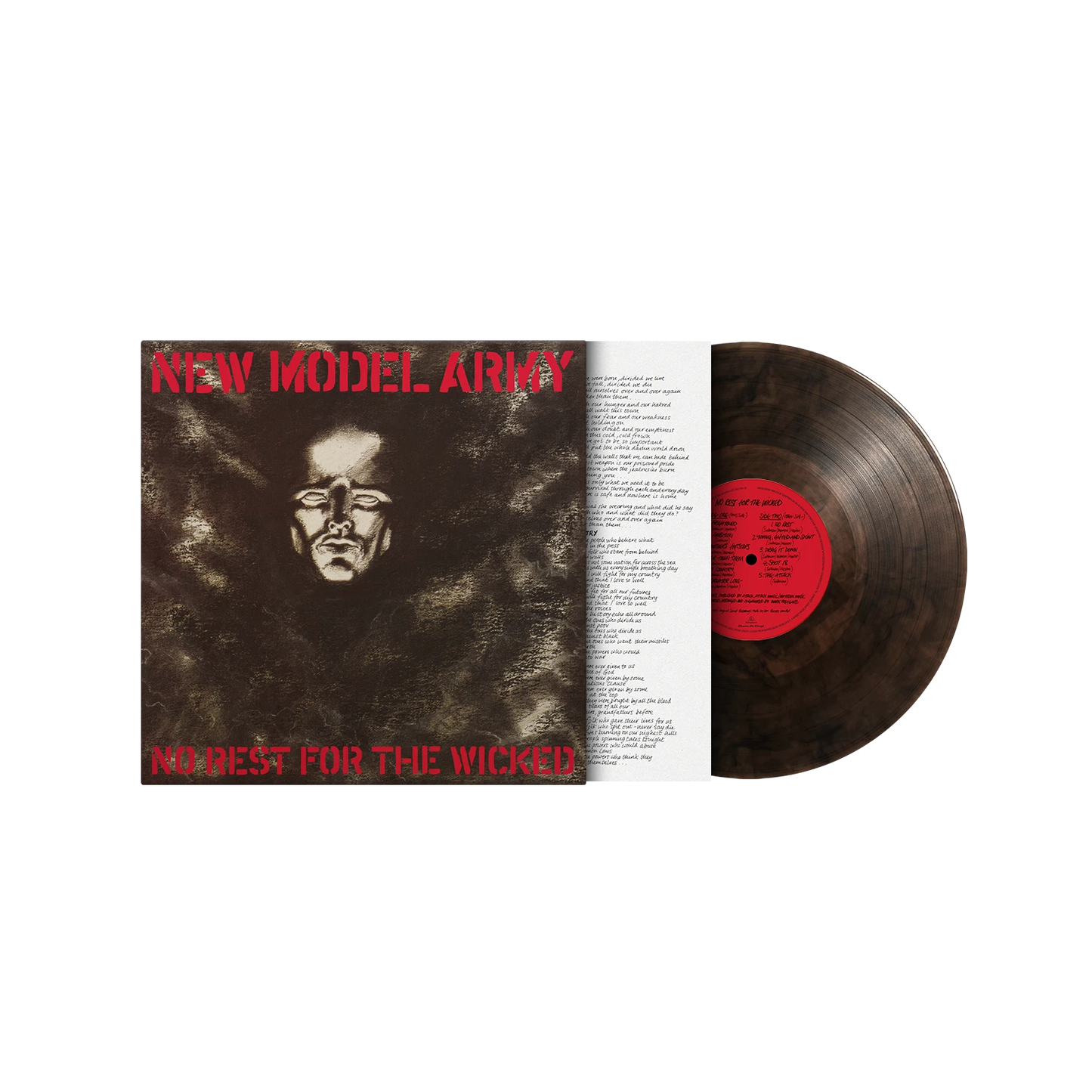 No Rest For The Wicked - Clear/Black Marble Vinyl