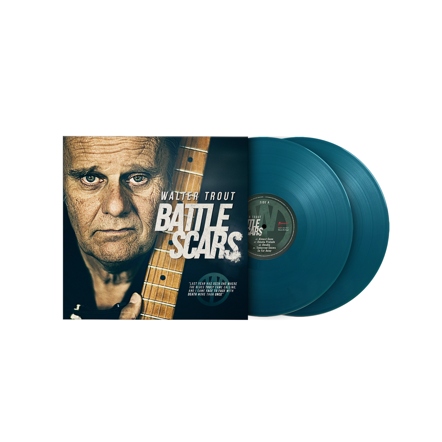 Battle Scars - Aquamarine Vinyl