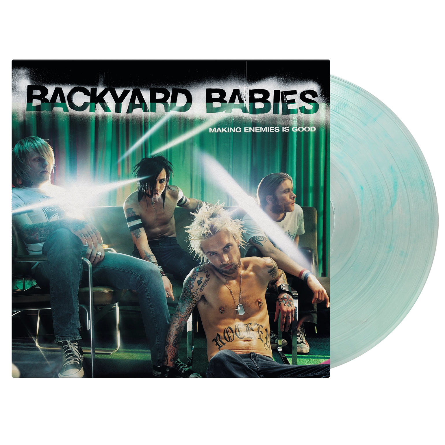 Backyard Babies - Making Enemies Is Good (Green Marble Vinyl