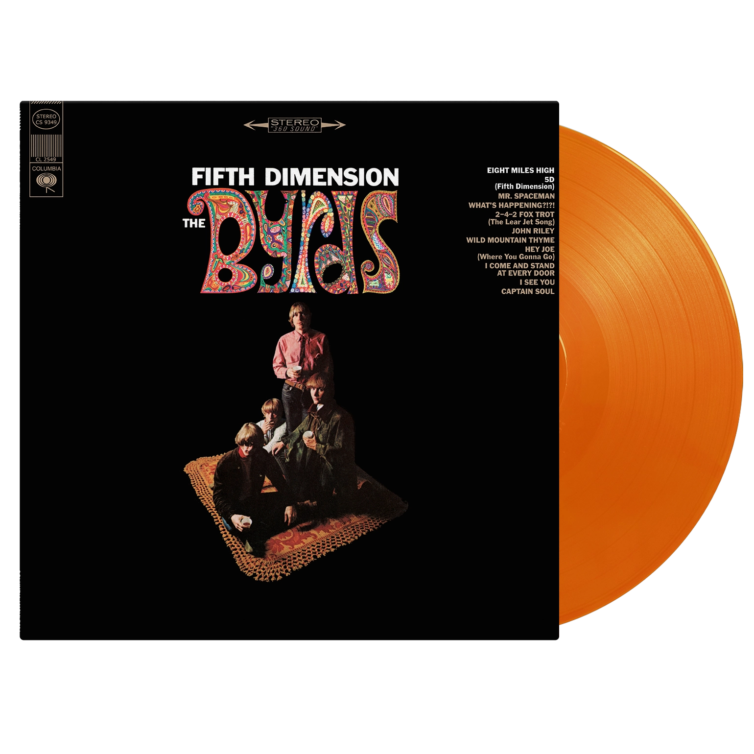 The Byrds - Fifth Dimension (Orange Vinyl) | Music On Vinyl