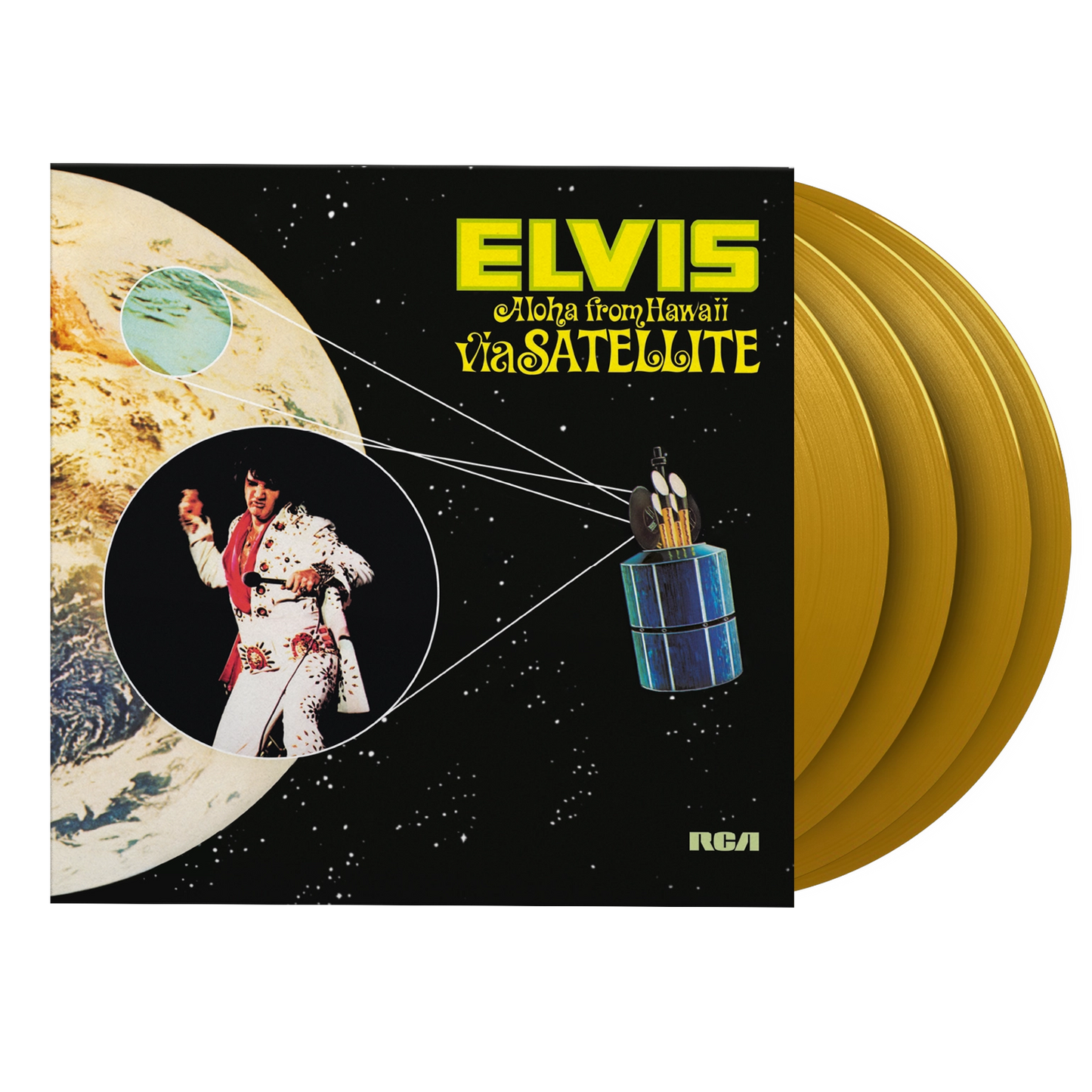 Aloha From Hawaii Via Satellite - Yellow Vinyl