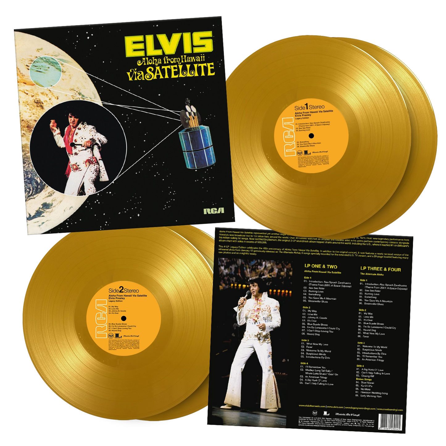 Aloha From Hawaii Via Satellite - Yellow Vinyl