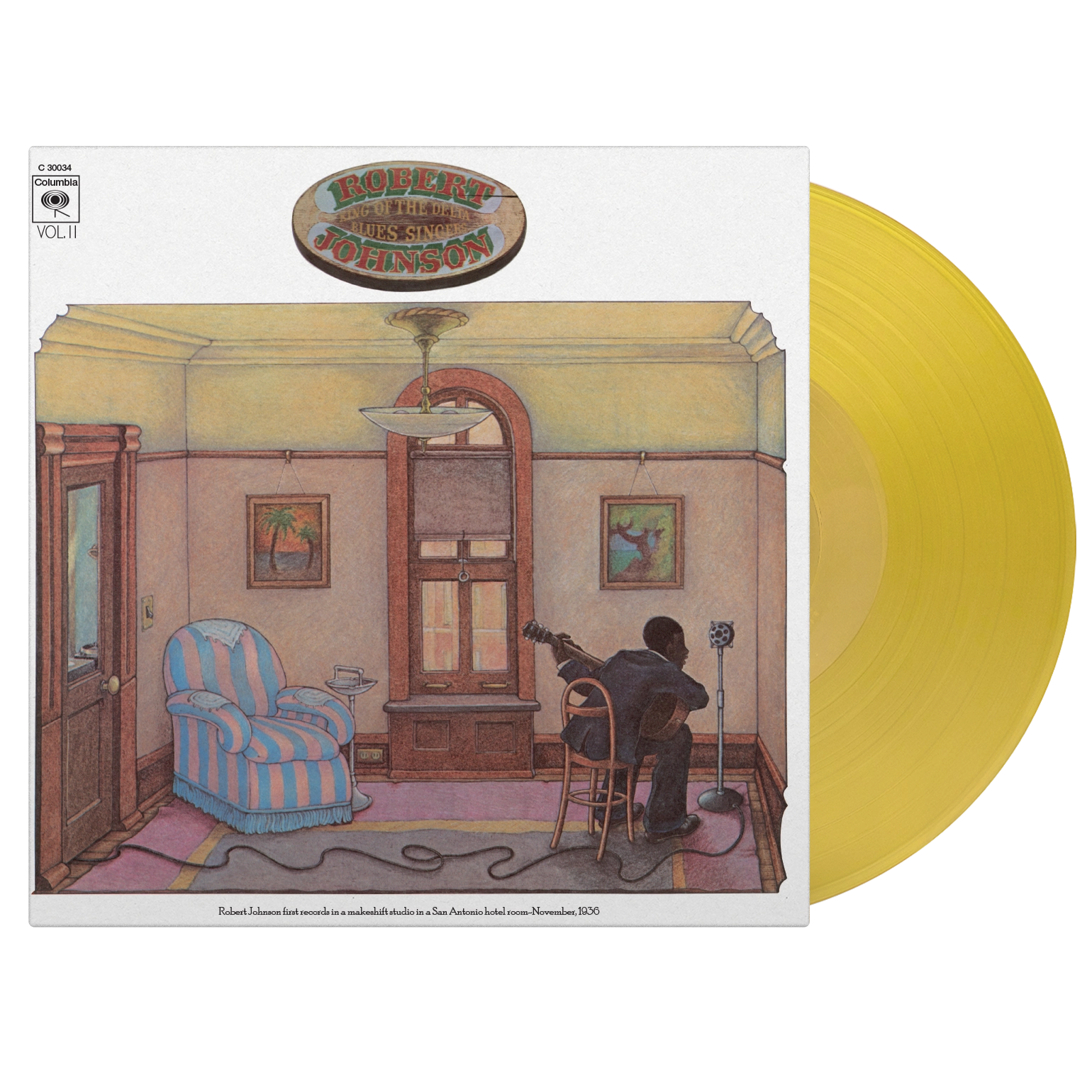 Robert Johnson - King Of The Delta Blues Singers Vol.2 (Yellow