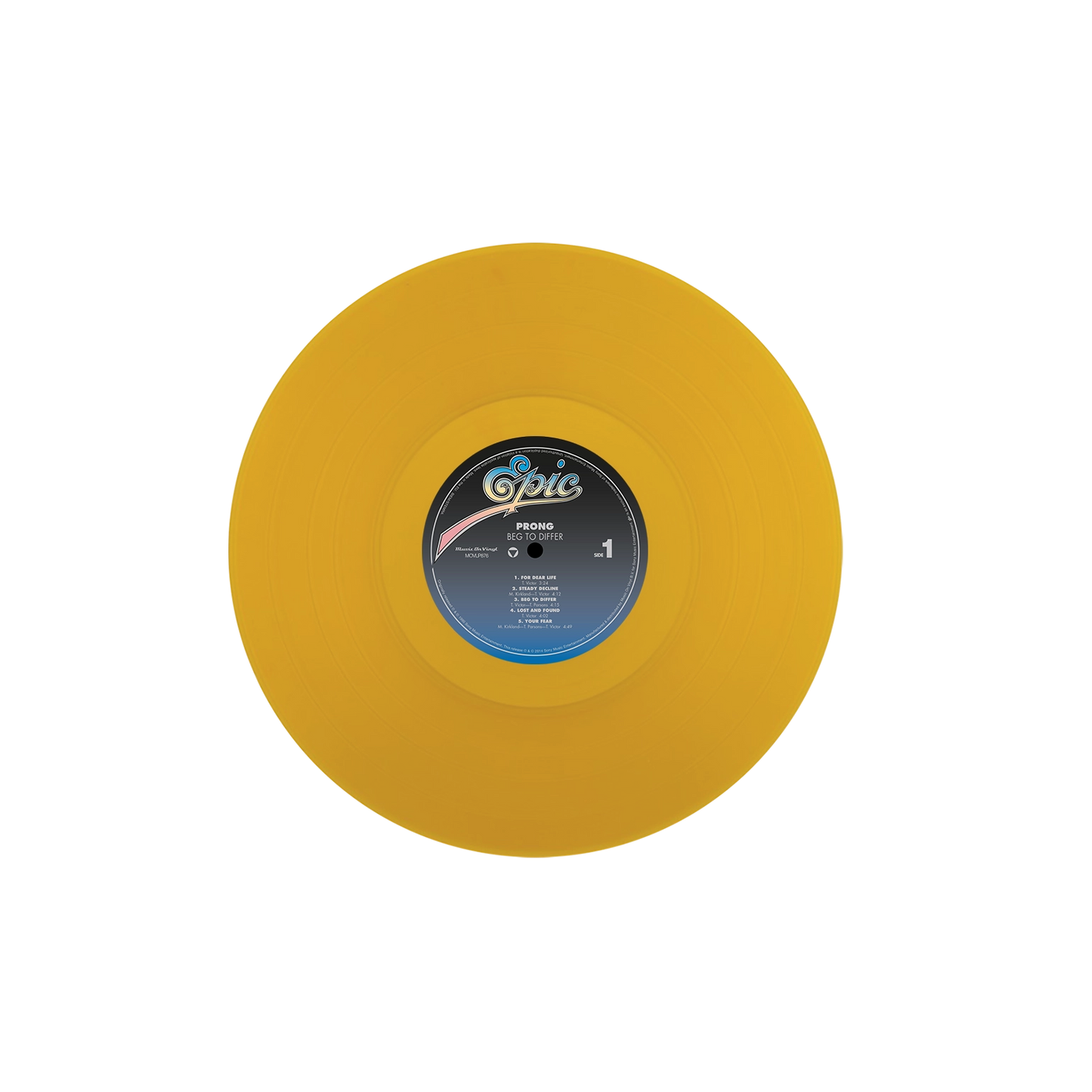 Beg To Differ - Yellow Vinyl
