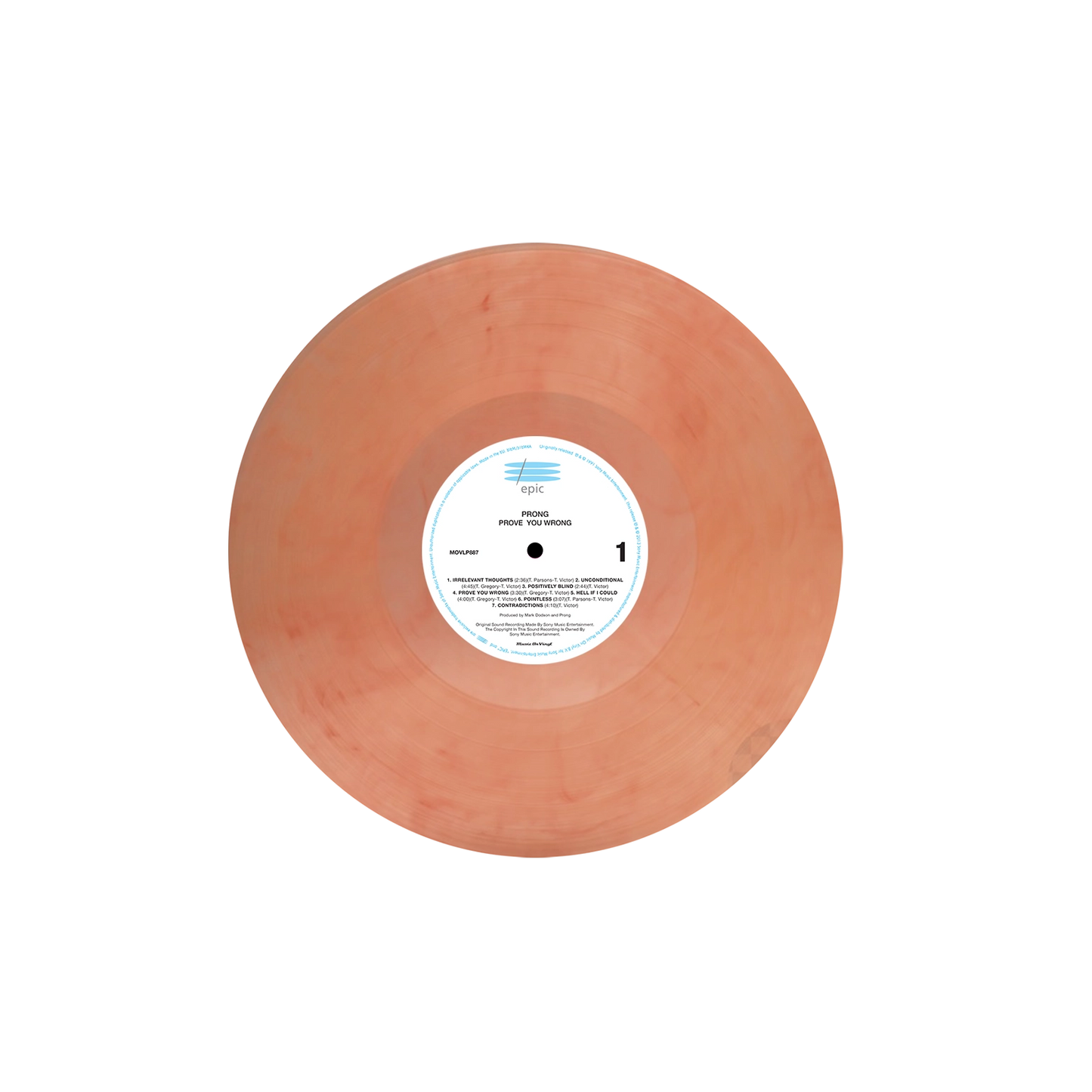 Prove You Wrong - Clear/Red Marble Vinyl