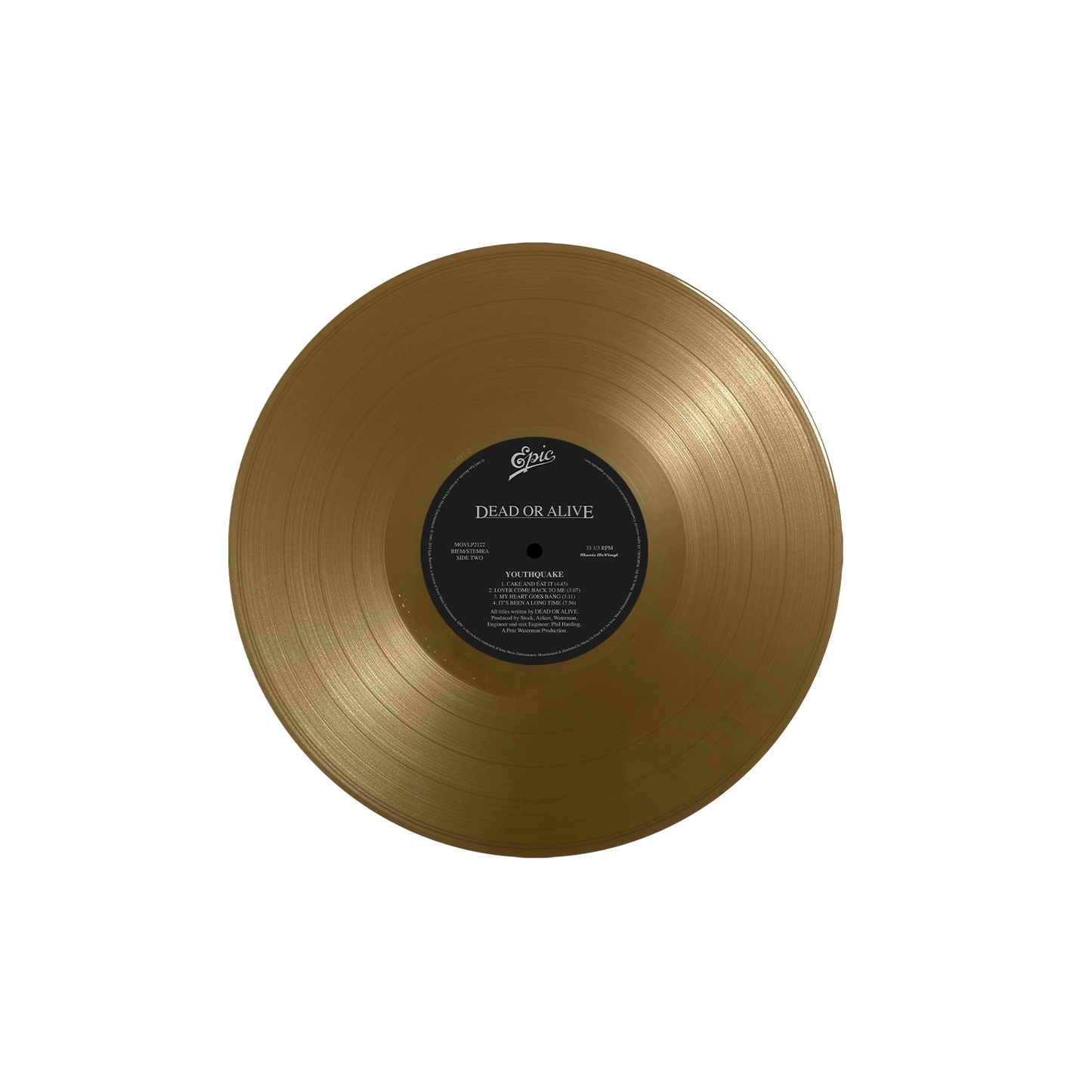 Youthquake - Gold Vinyl