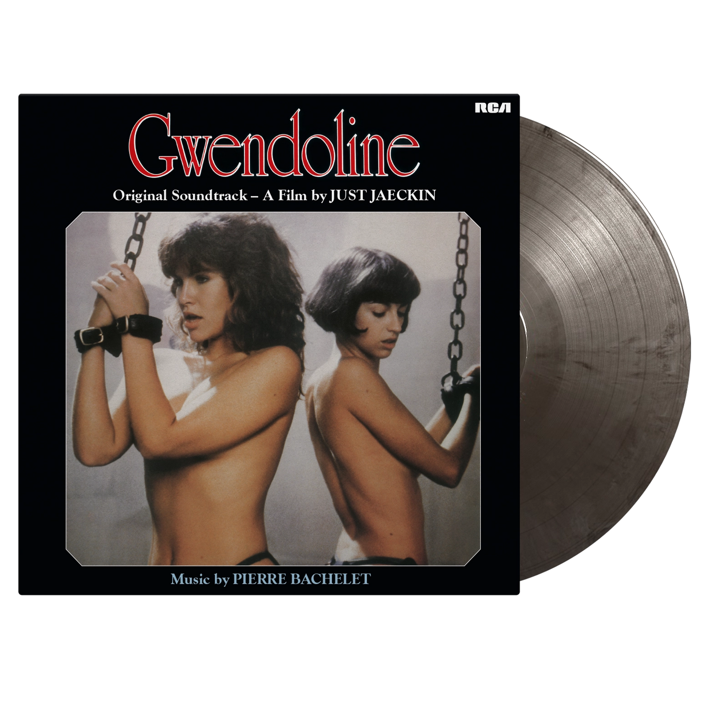 Gwendoline - Silver/Black Marble Vinyl