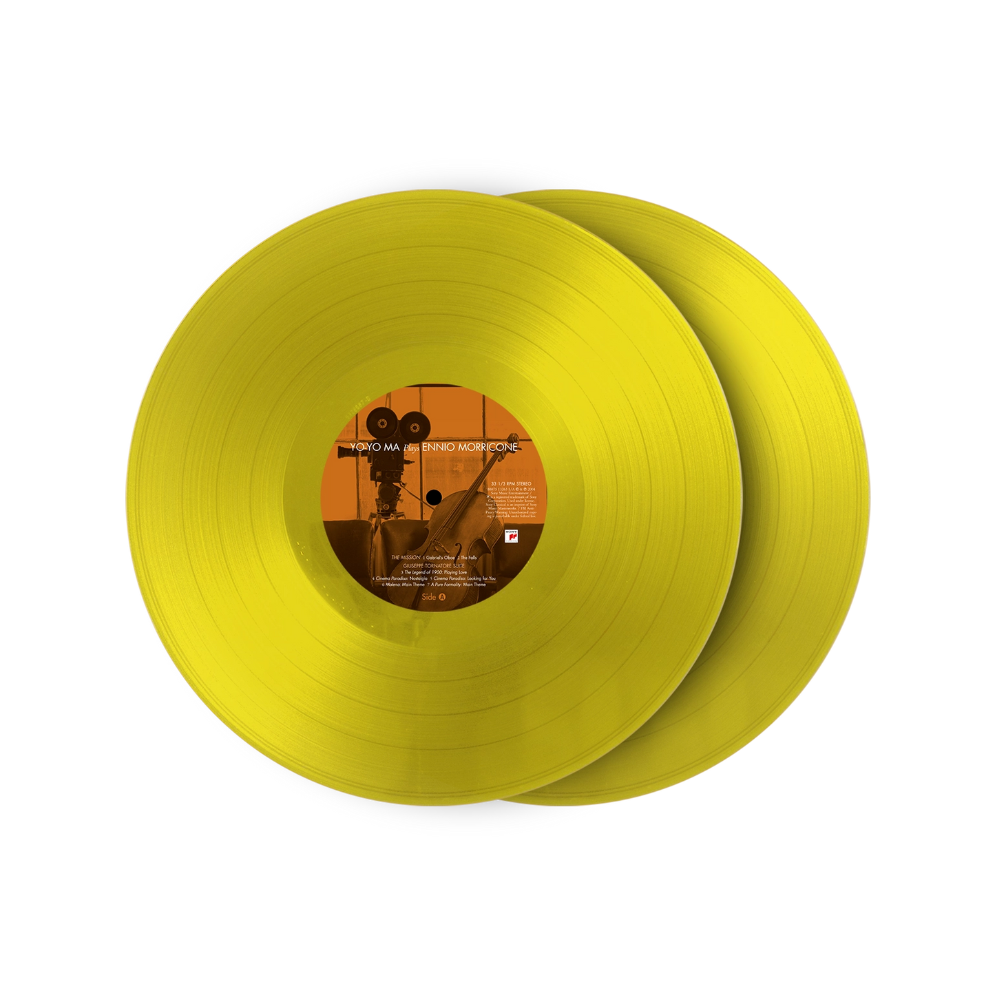 Plays Ennio Morricone - Yellow Vinyl
