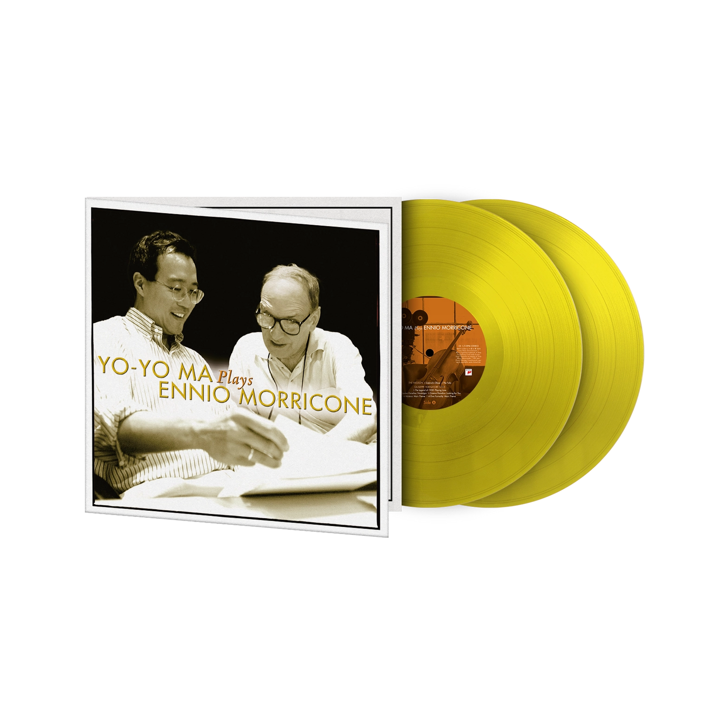 Plays Ennio Morricone - Yellow Vinyl