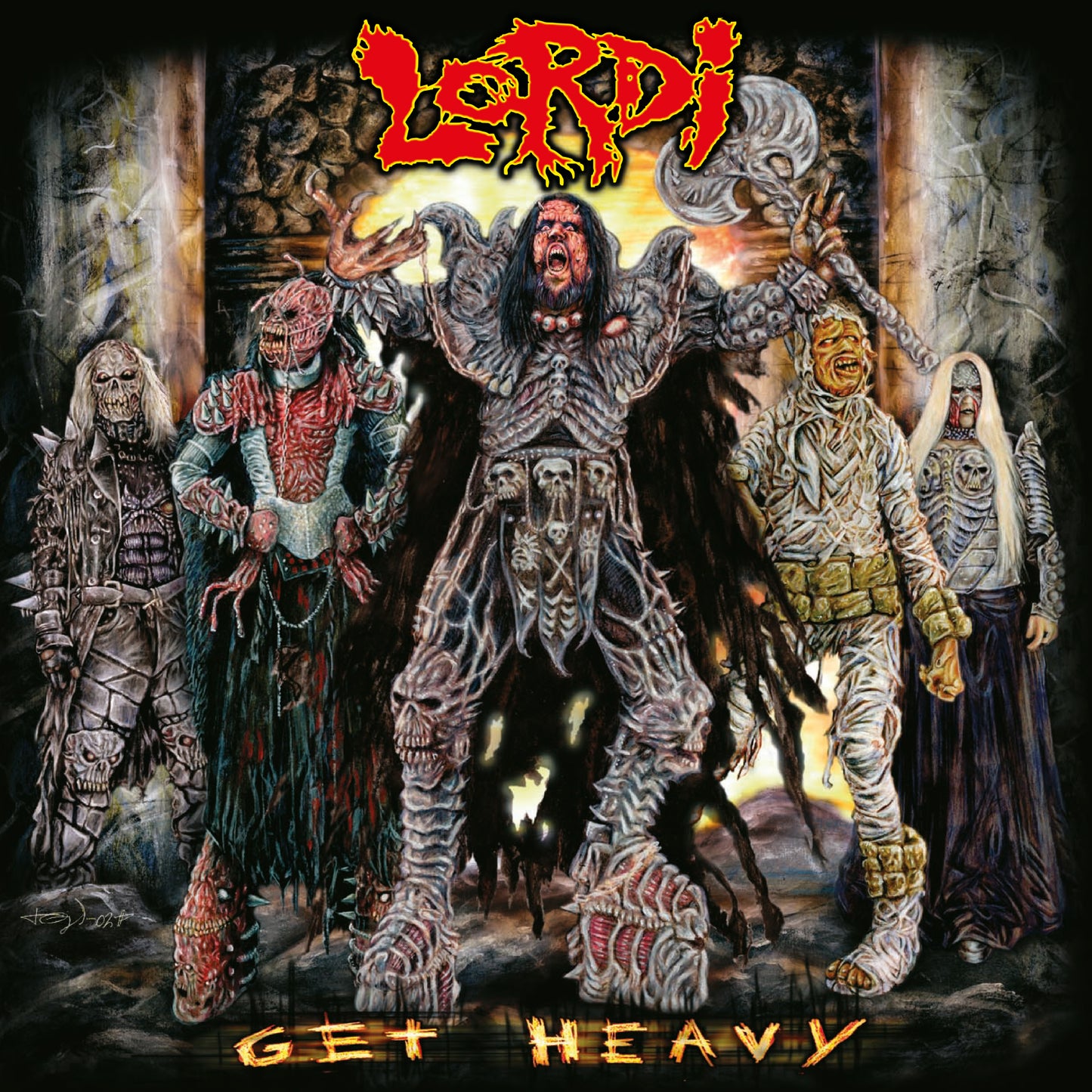 Get Heavy (Black & White Marbled Vinyl)