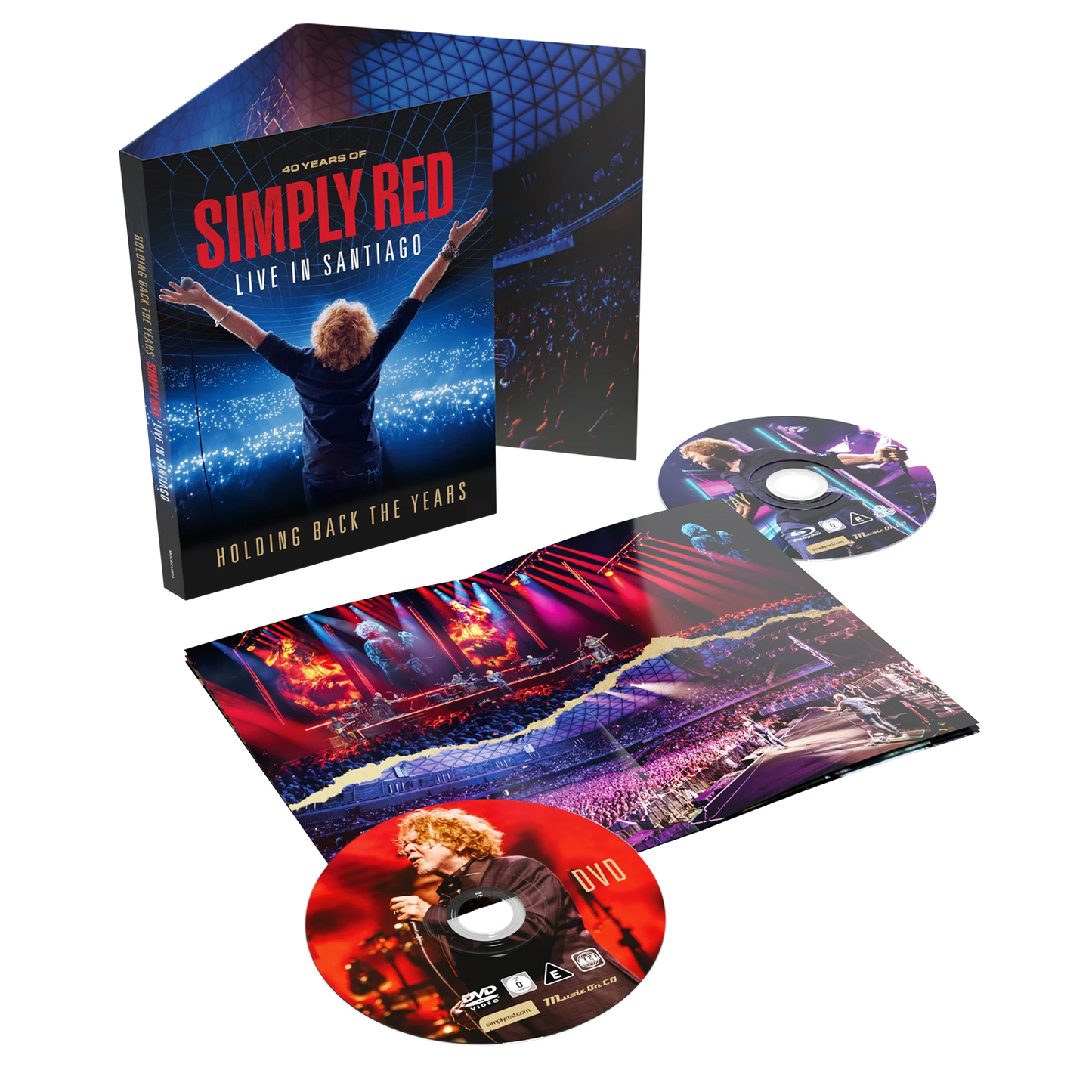 Simply Red - Holding Back the Years: Live in Santiago (Bluray/DVD