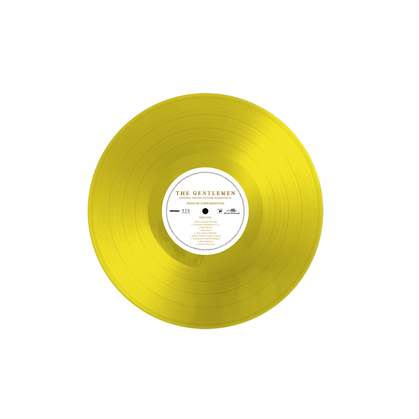 The Gentlemen - Translucent Yellow Coloured Vinyl
