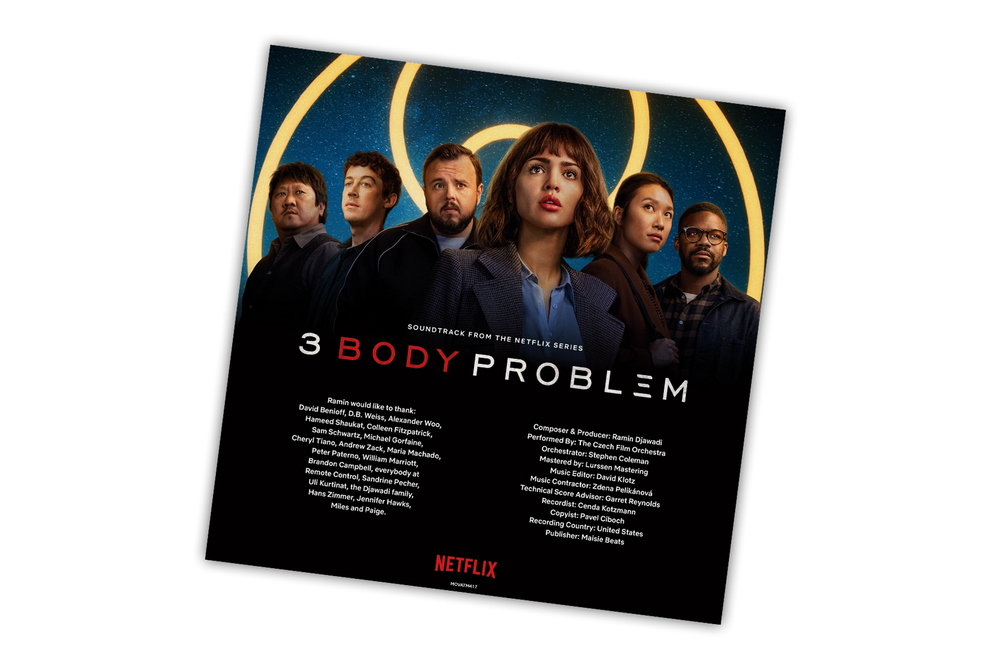 3 Body Problem (Translucent Blue)
