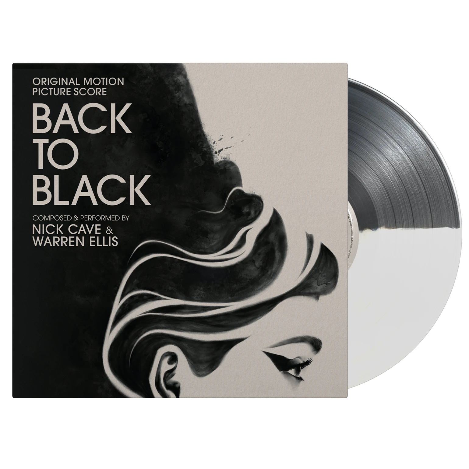 Back To Black - Black/White Split Vinyl