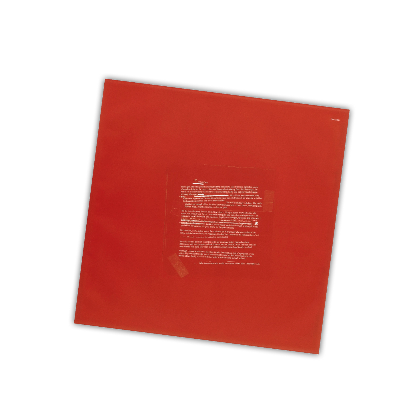 Presents Jackie Cane - Crystal Clear Vinyl