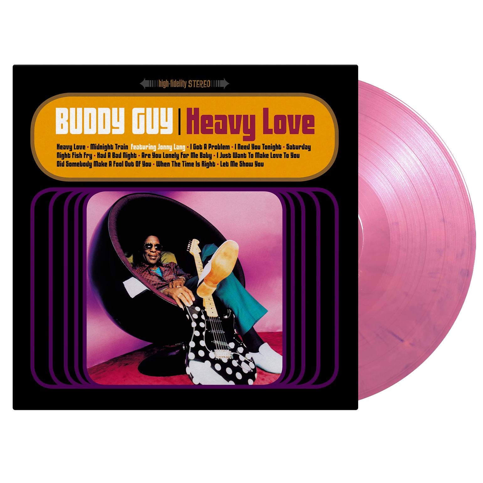 Heavy Love - Pink/Purple Marble Vinyl