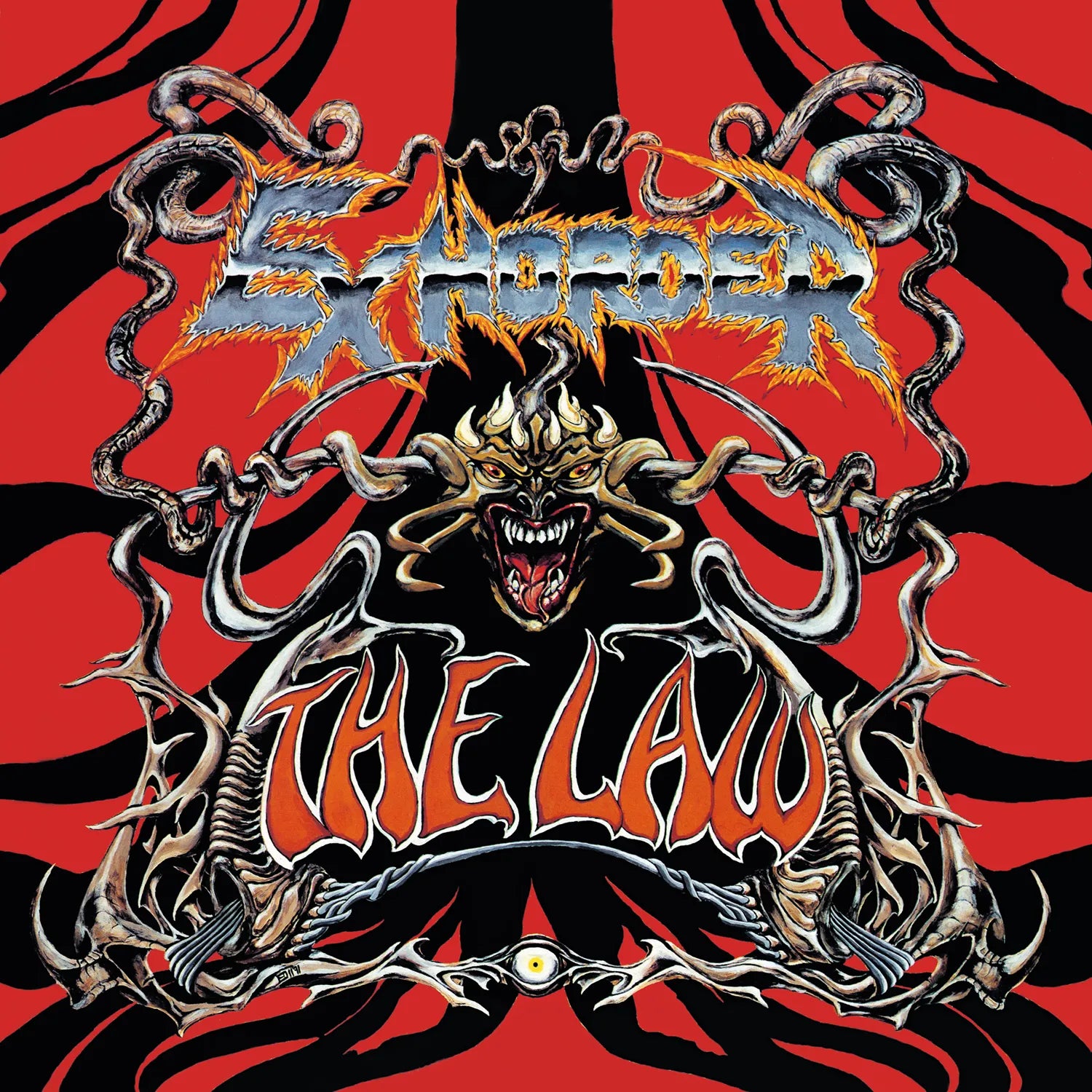The Law (Red & Black Marbled)