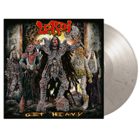 Get Heavy - Black/White Marble Vinyl