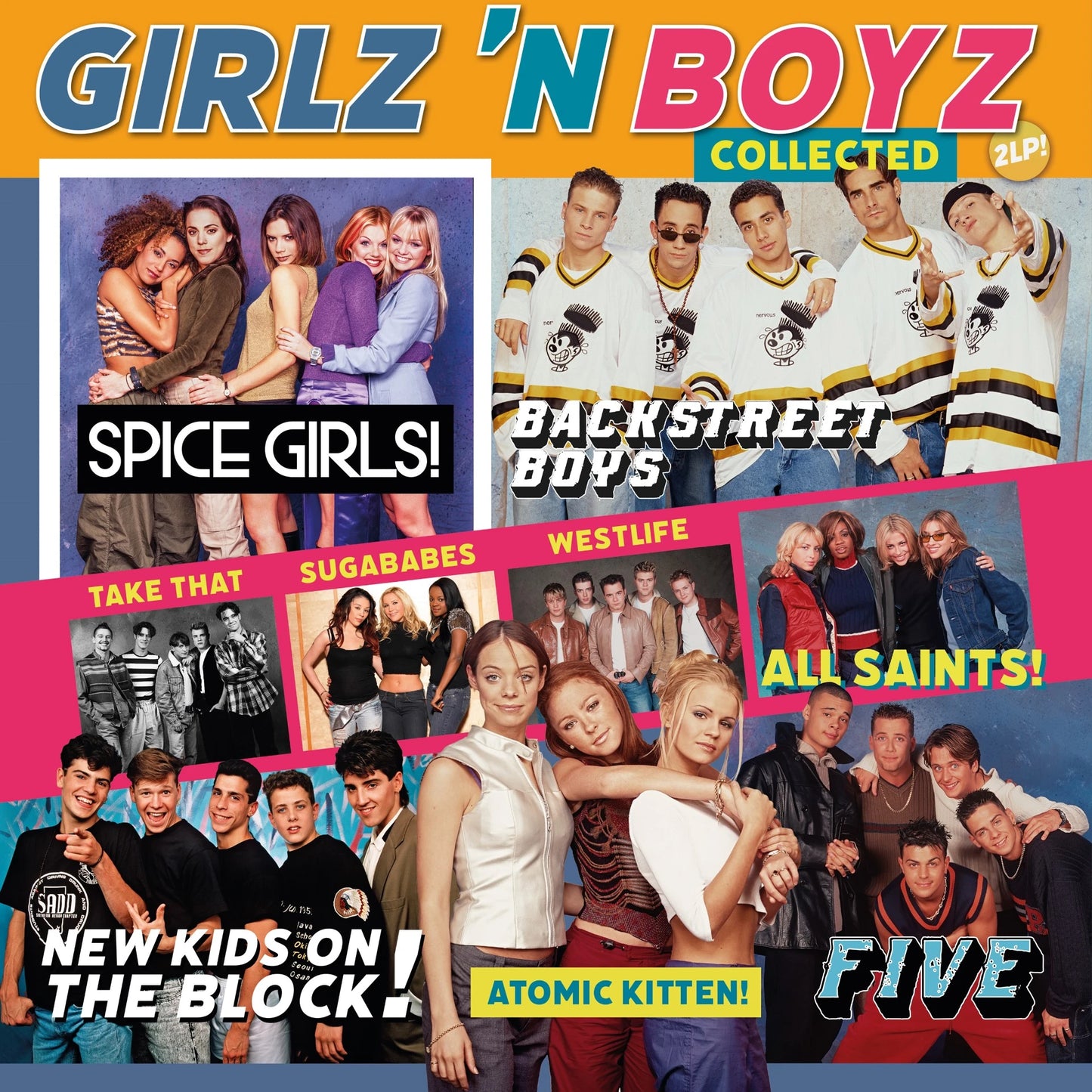 Girlz ‘N Boyz Collected - Blue & Pink Vinyl