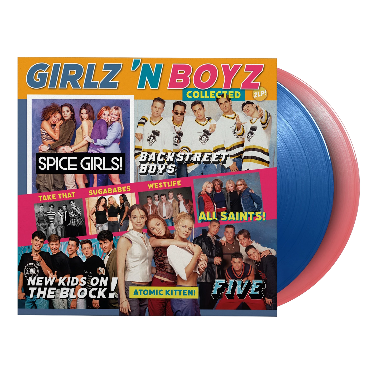 Girlz ‘N Boyz Collected - Blue & Pink Vinyl