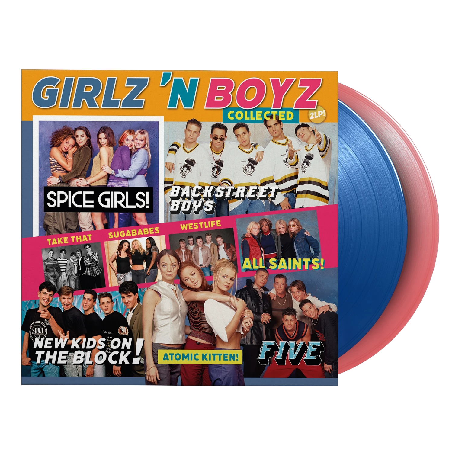 Girlz ‘N Boyz Collected - Blue & Pink Vinyl