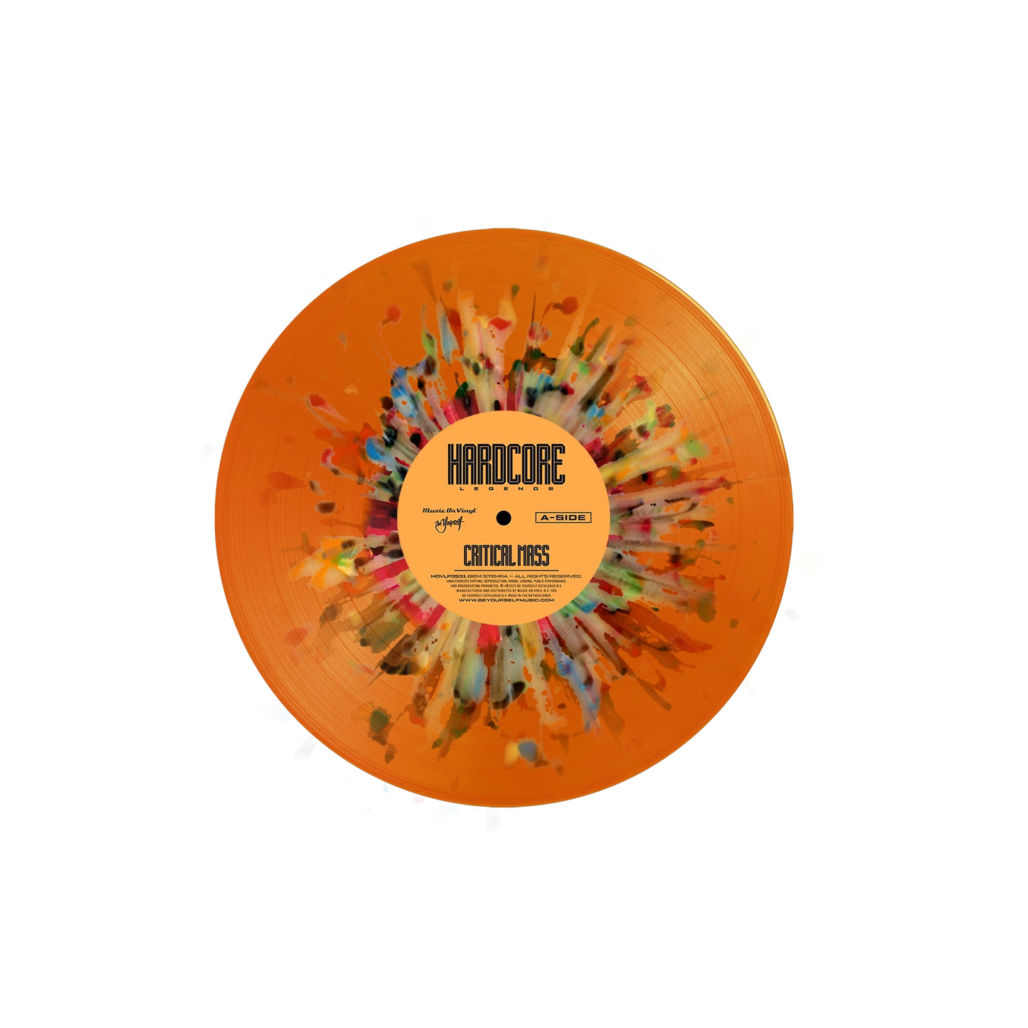 Hardcore Legends - Orange Splatter Vinyl