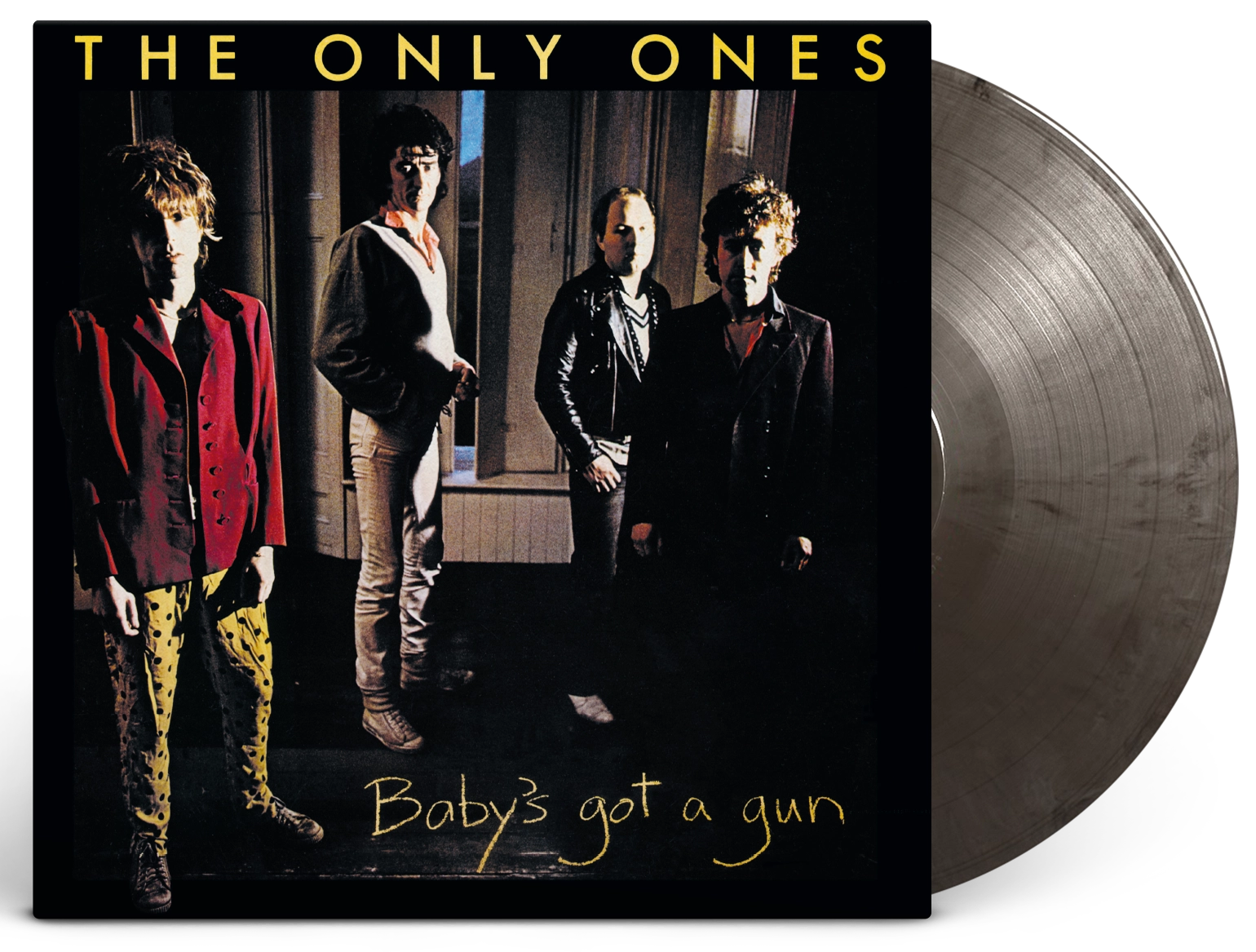 Baby's Got A Gun - Silver/Black Marble Vinyl